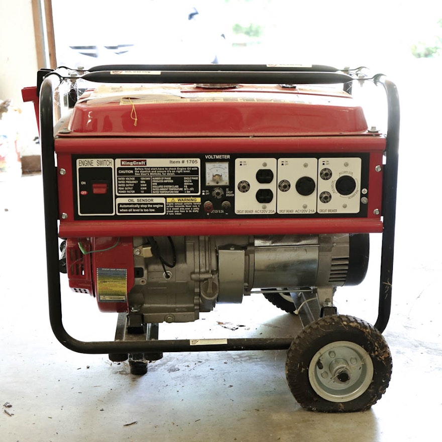 King Craft 6000 Watt Generator