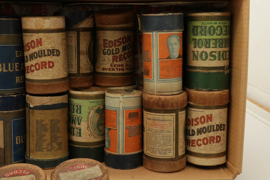 waxcylinder,cylindercover wax cylinder collection