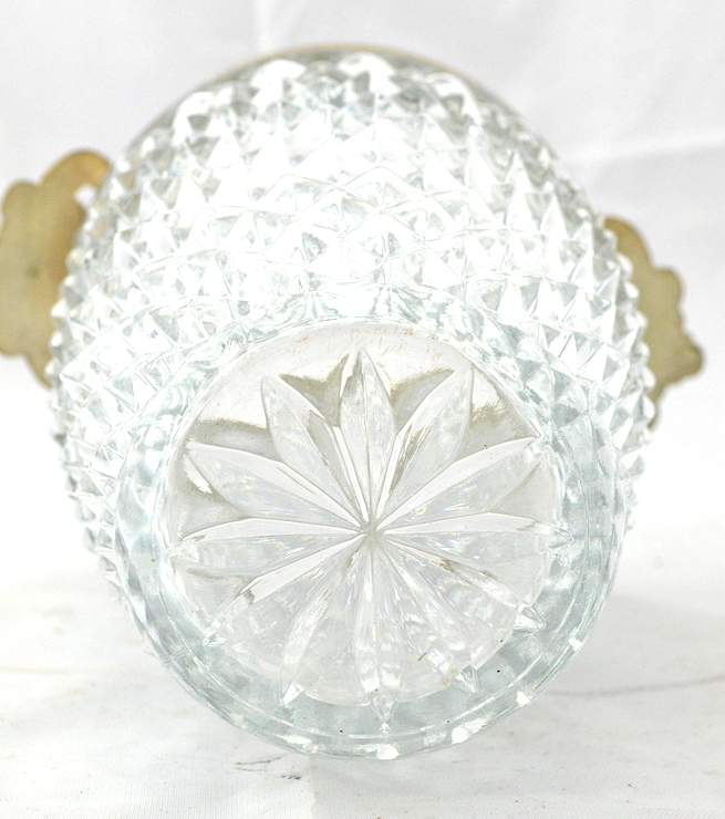 Cut Glass Cylinder EBTH