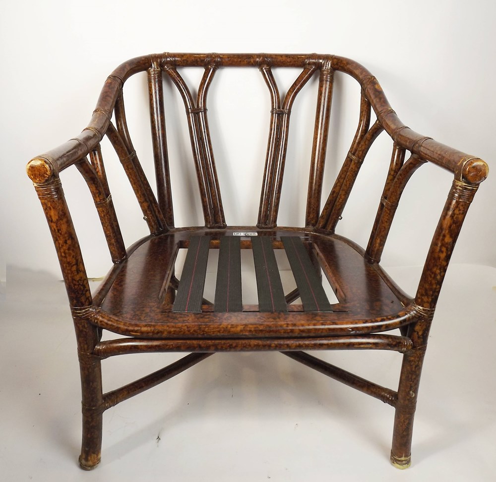 Pair of FicksReed Bamboo Chairs EBTH