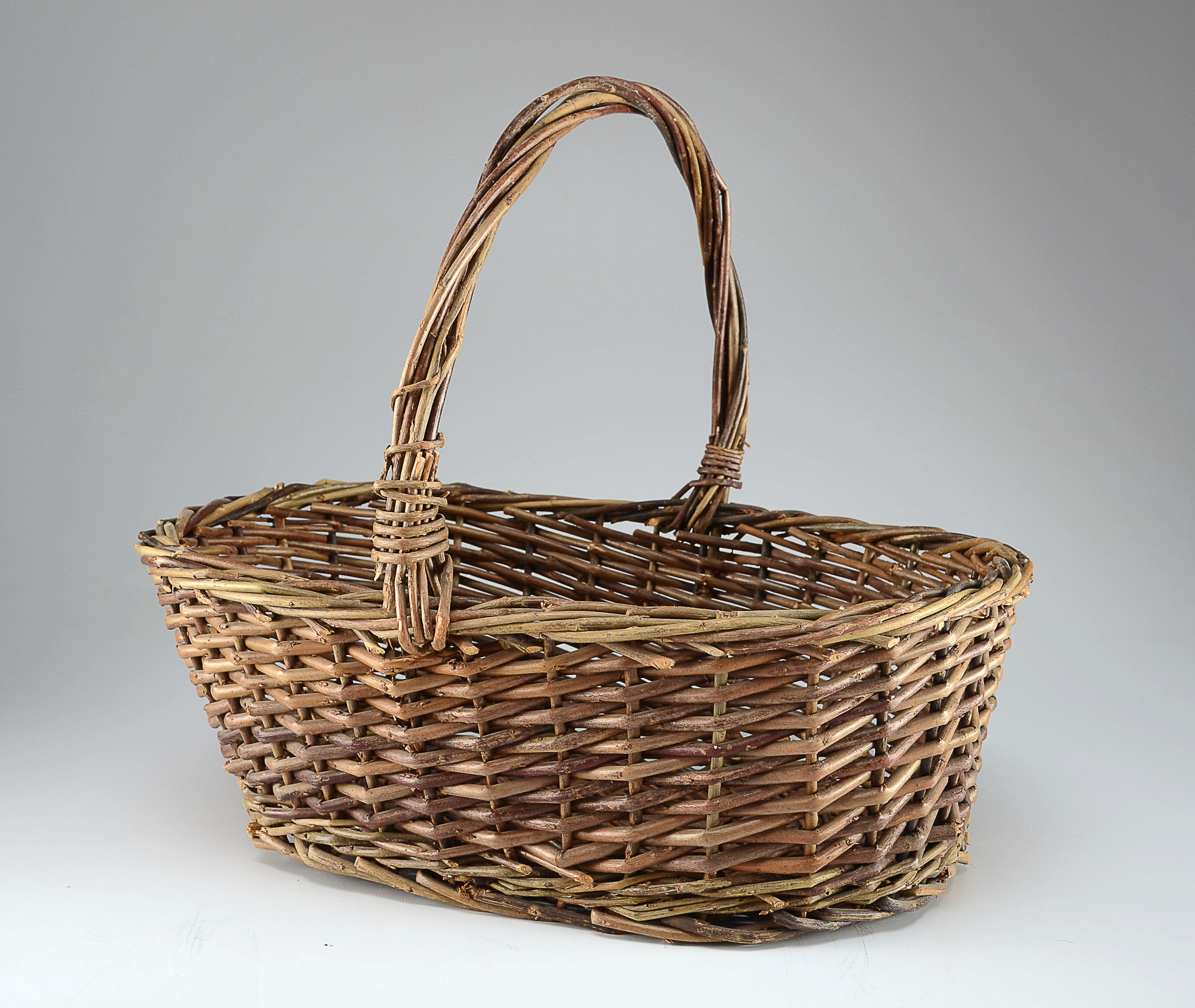 A trio of hand held baskets EBTH