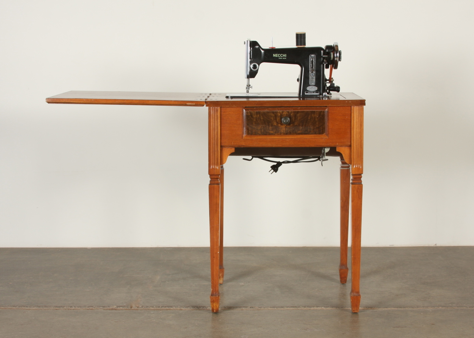 Necchi BF Nova Sewing Machine in Stand, Circa 1952 EBTH