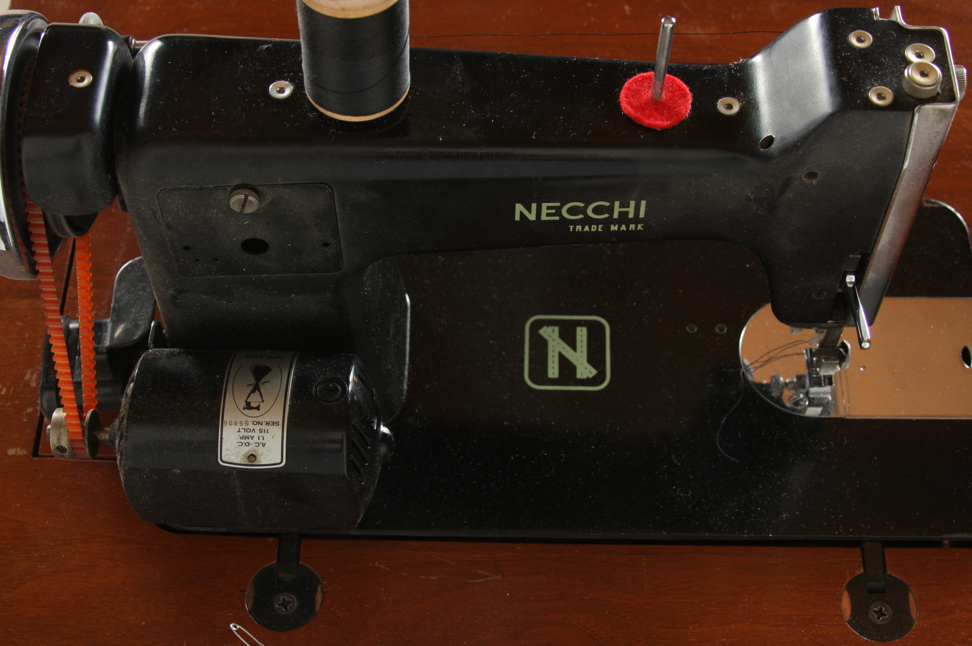 Necchi BF Nova Sewing Machine in Stand, Circa 1952 EBTH