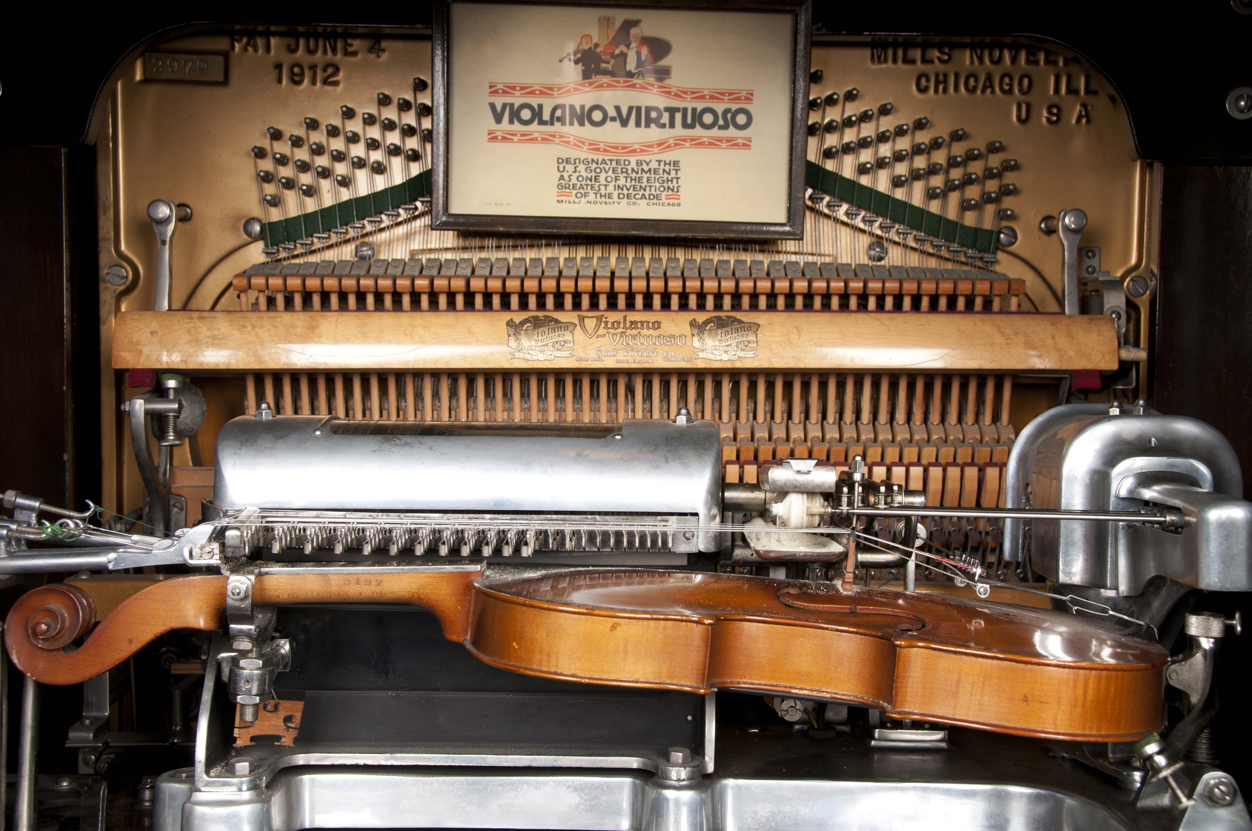 Violana Virtuoso Automated Musical Instrument Machine by the Mills Novelty Company EBTH