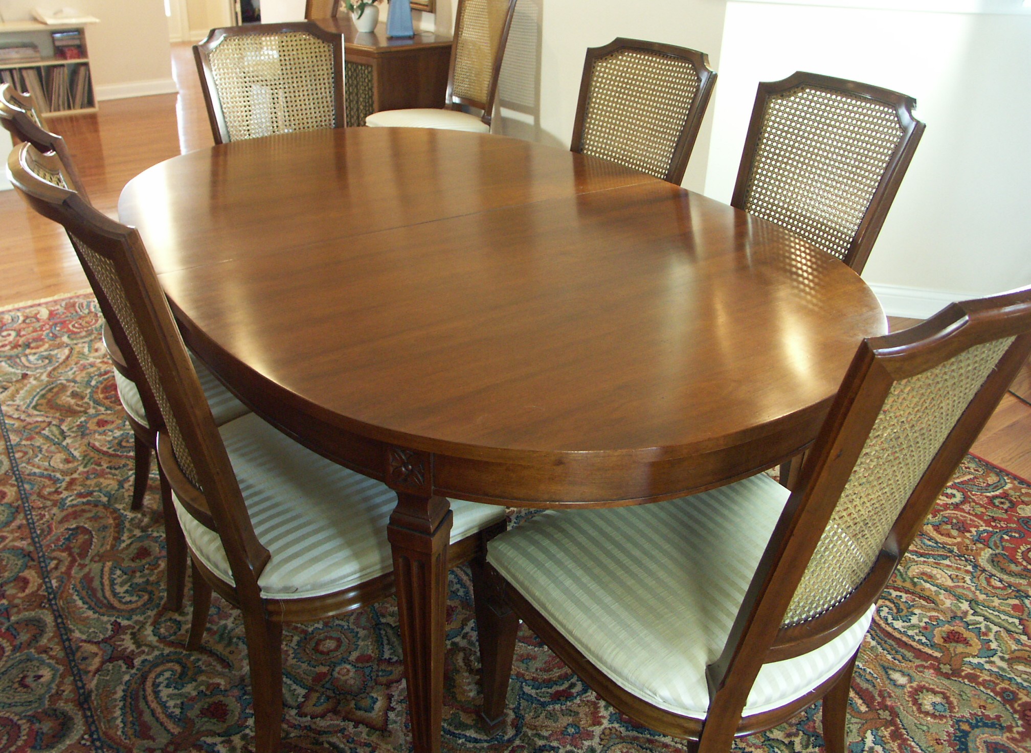 Kindel Furniture Formal Dining Table and 10 Chairs EBTH
