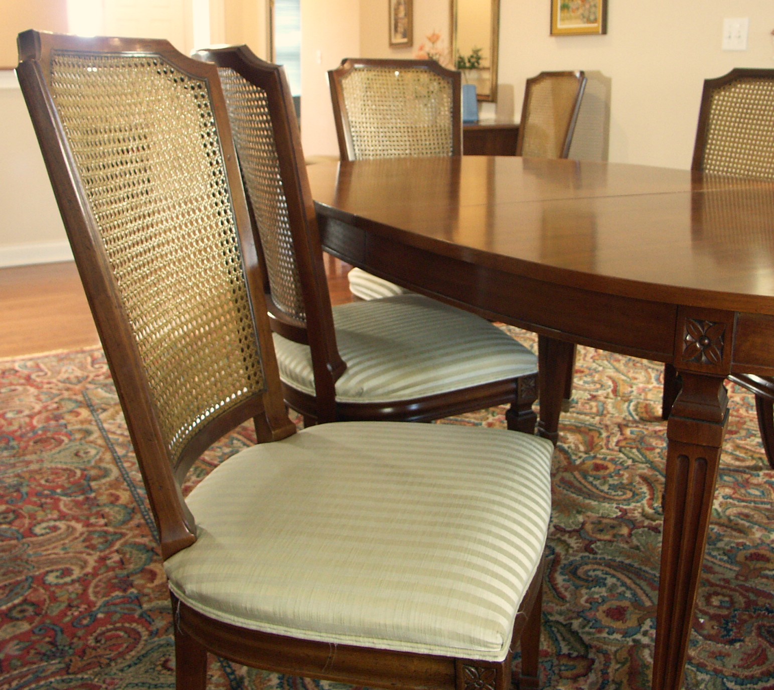Kindel Furniture Formal Dining Table and 10 Chairs EBTH