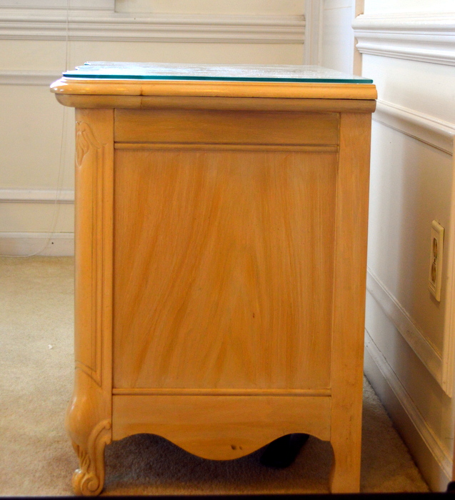 LIght Wood Night Table EBTH