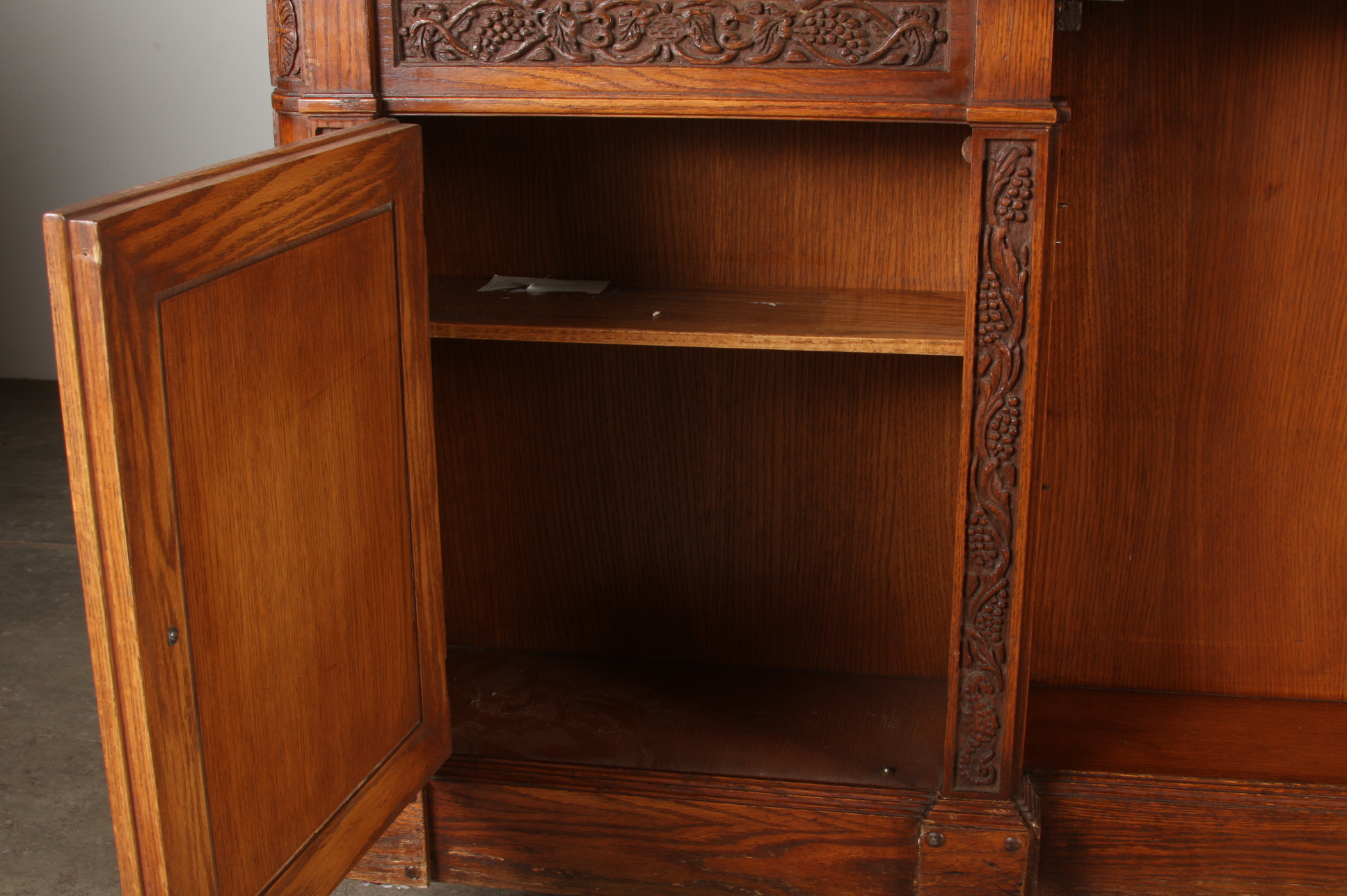 Romweber Viking Oak Executive Desk EBTH