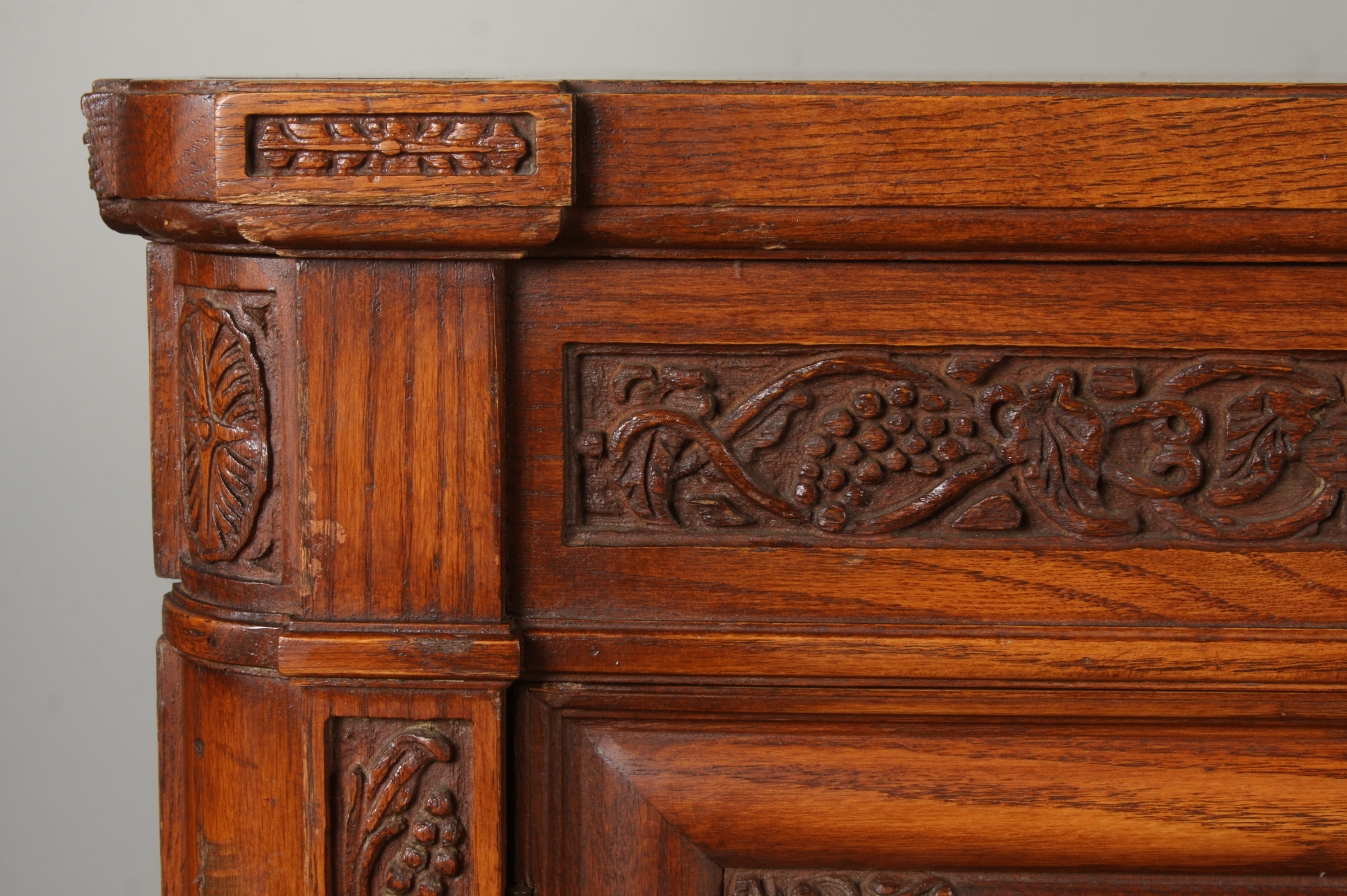 Romweber Viking Oak Executive Desk EBTH