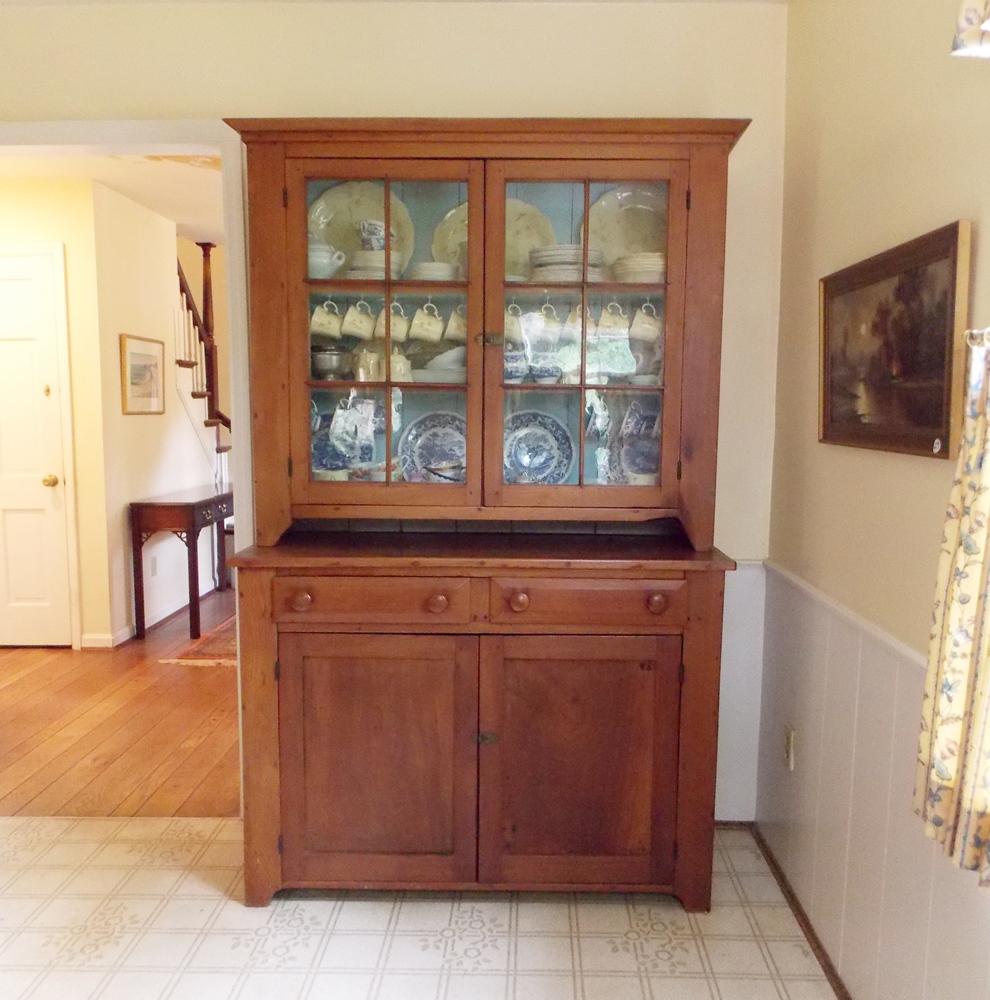 Antique StepBack Cupboard EBTH