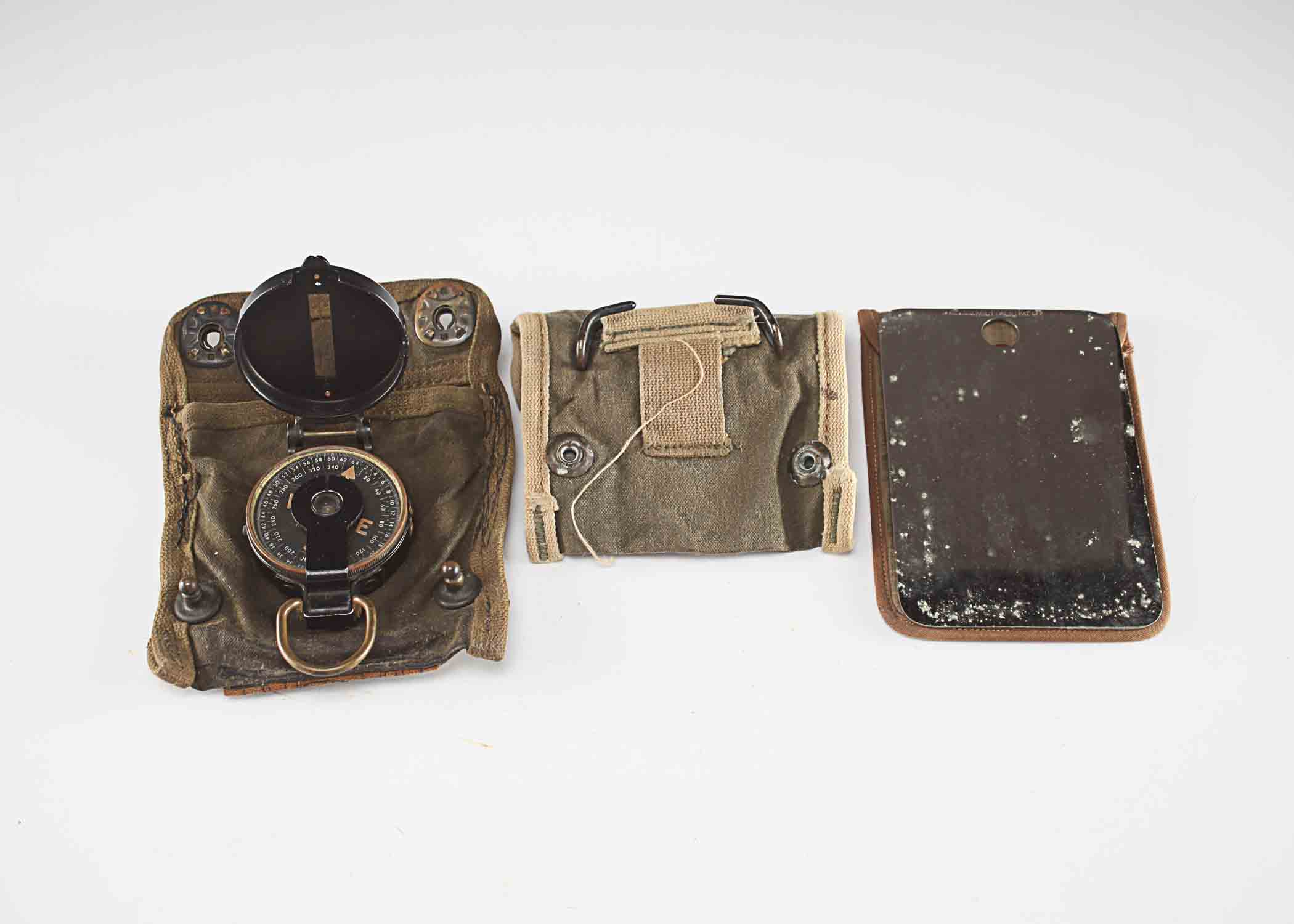 WWII US Army Compass And Pouch EBTH