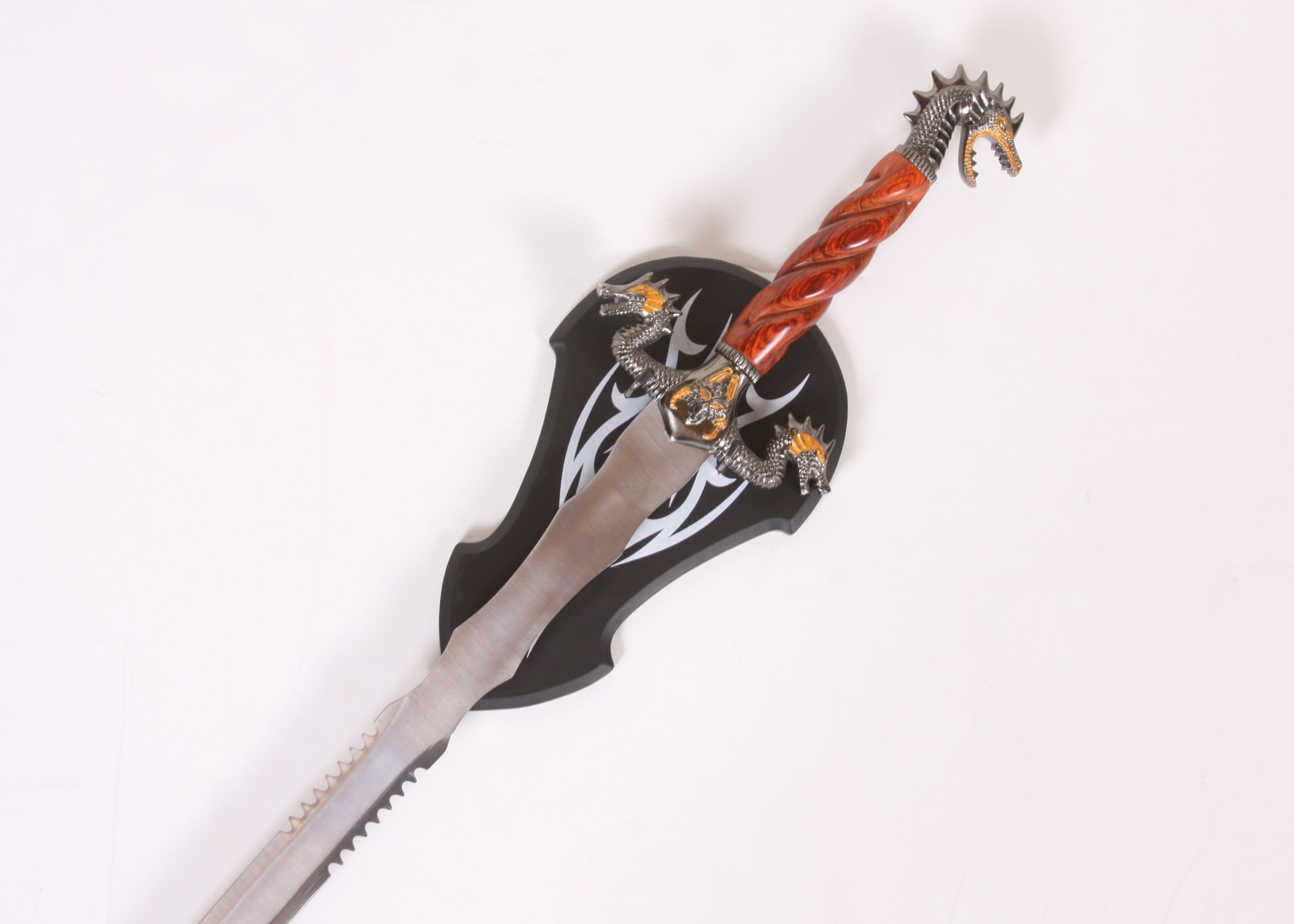 Stainless Dragon Tooth Steel Sword EBTH