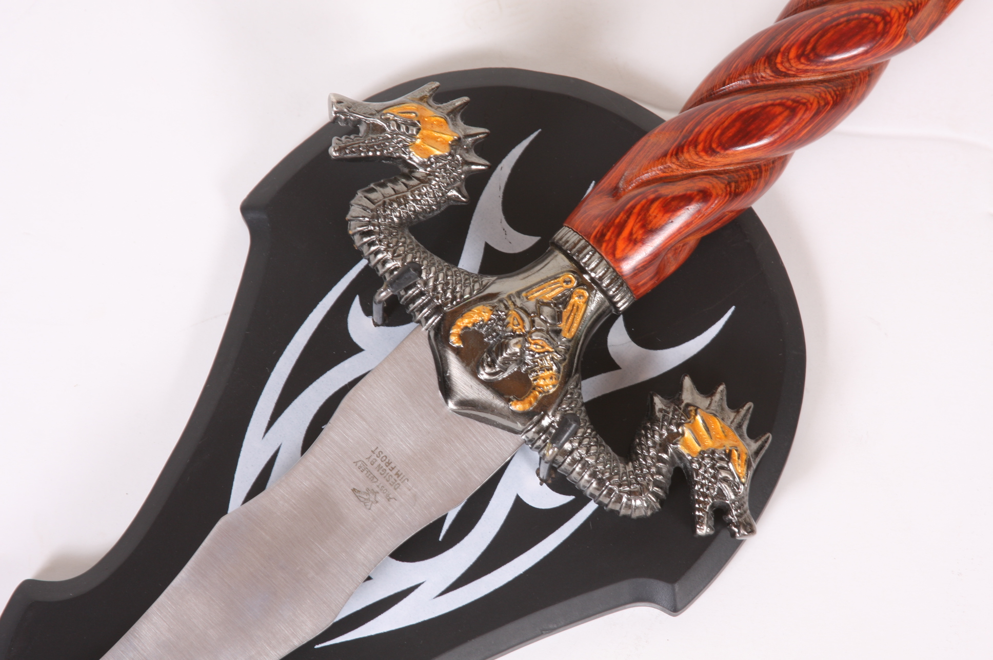 Stainless Dragon Tooth Steel Sword EBTH