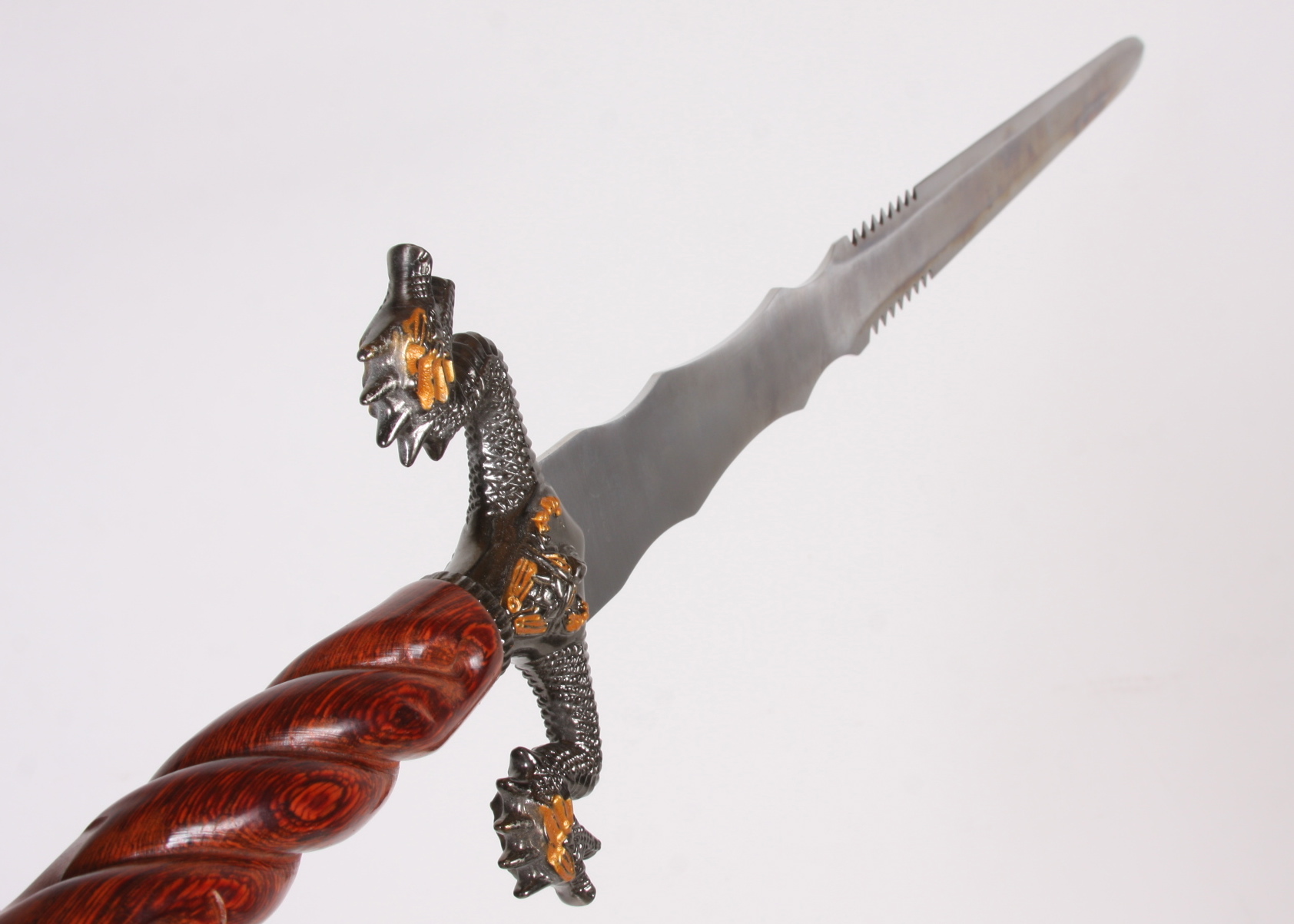 Stainless Dragon Tooth Steel Sword EBTH