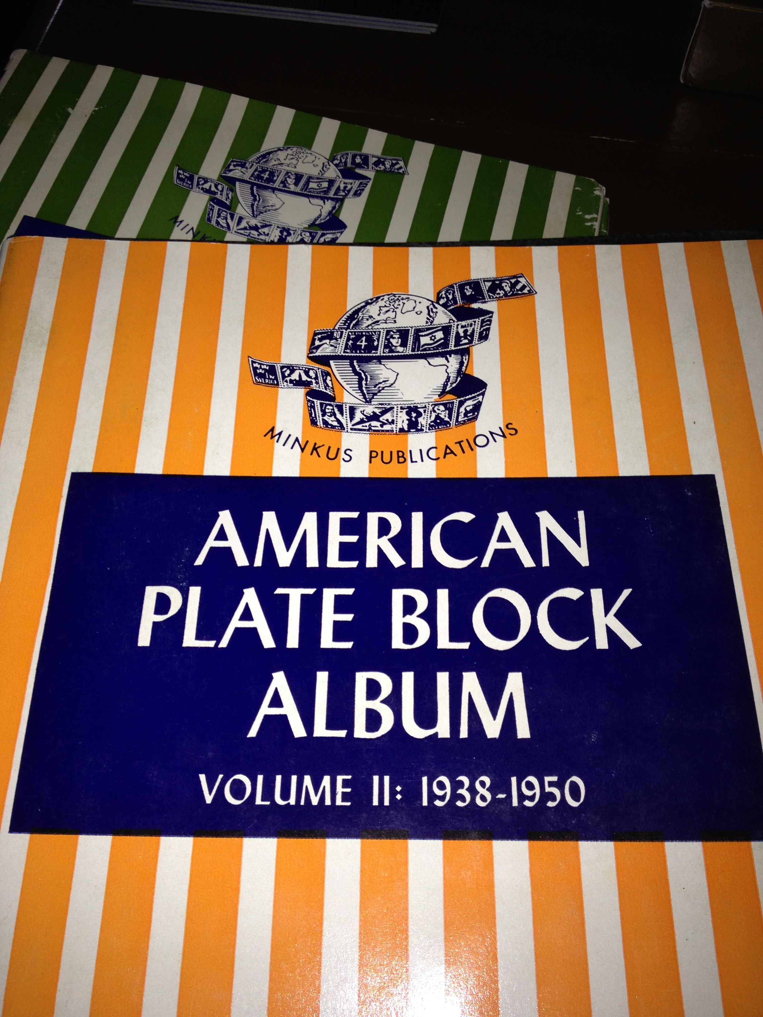 American Plate Block Album and Stamps EBTH