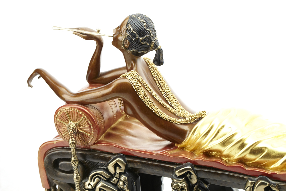 Erte "Daydreams" Bronze Sculpture EBTH