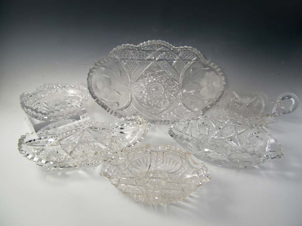 Cut Glass Serving Dishes EBTH