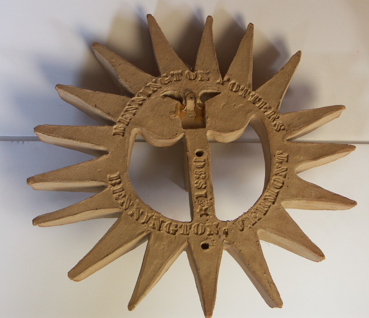 Two Terra Cotta Garden Plaques EBTH