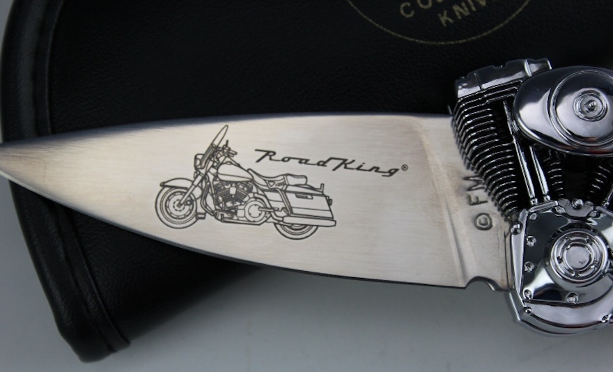 Franklin Mint Harley Davidson Collector Knife EBTH