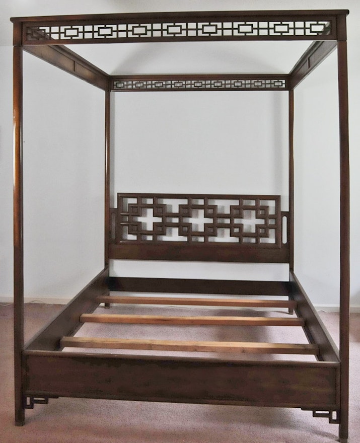 Asian Style Bed Frame | Ebth