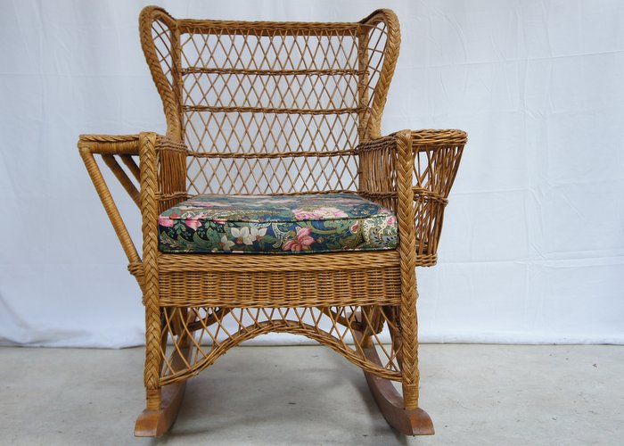 henry link wicker rocker