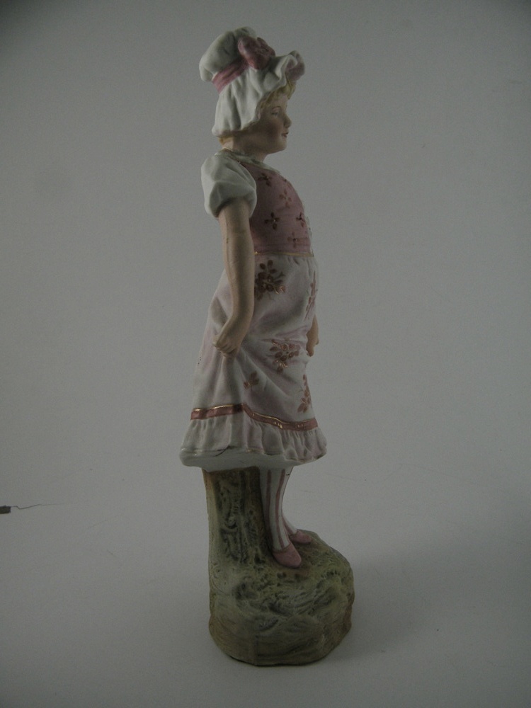 Antique German Bisque Figurine Pair EBTH