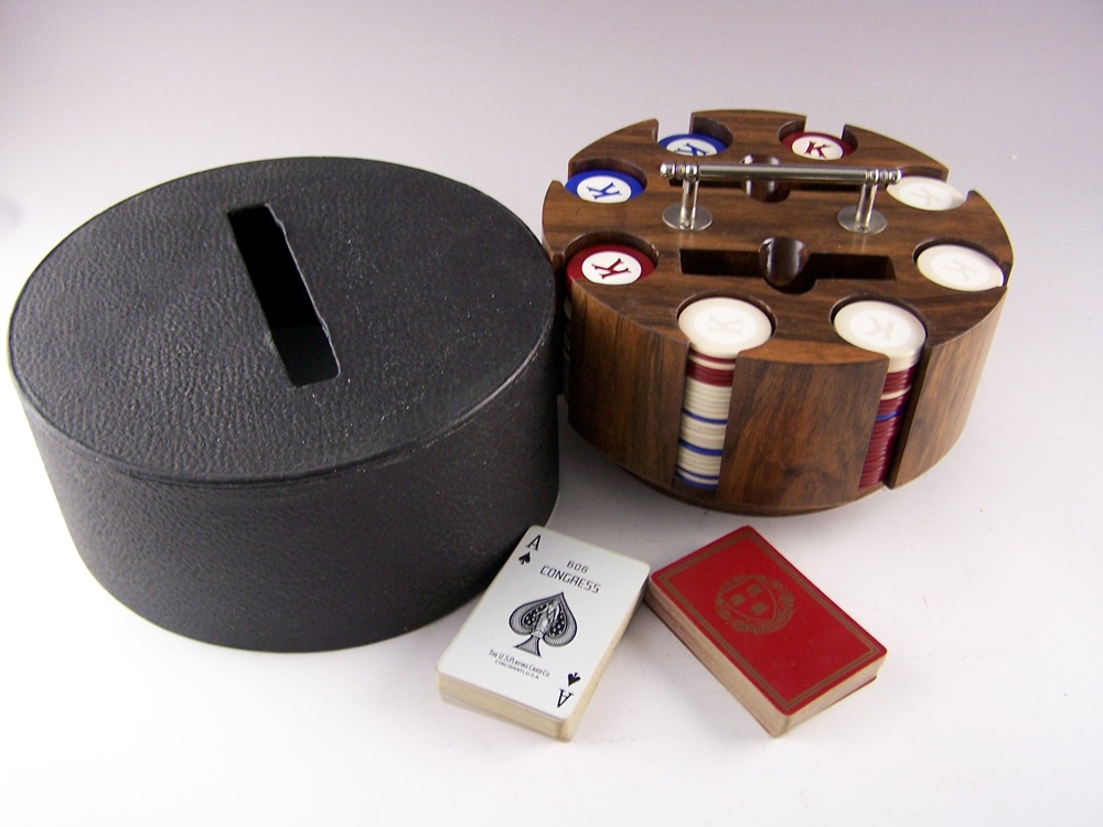 Poker Chip Carousel Set EBTH
