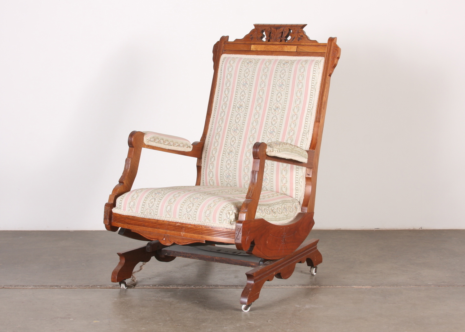 Antique Rocking Chair on Casters EBTH