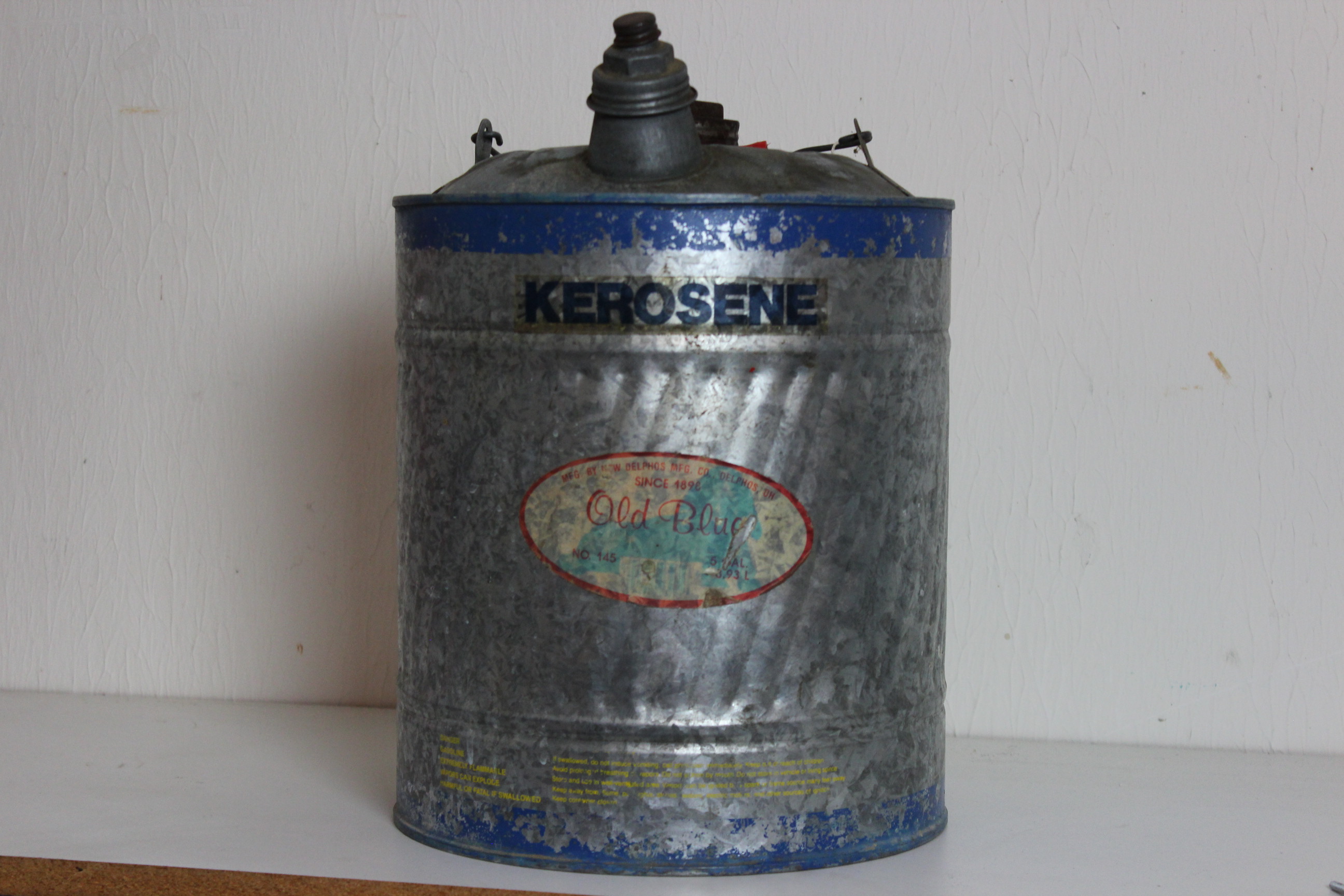 Vintage Kerosene Can EBTH