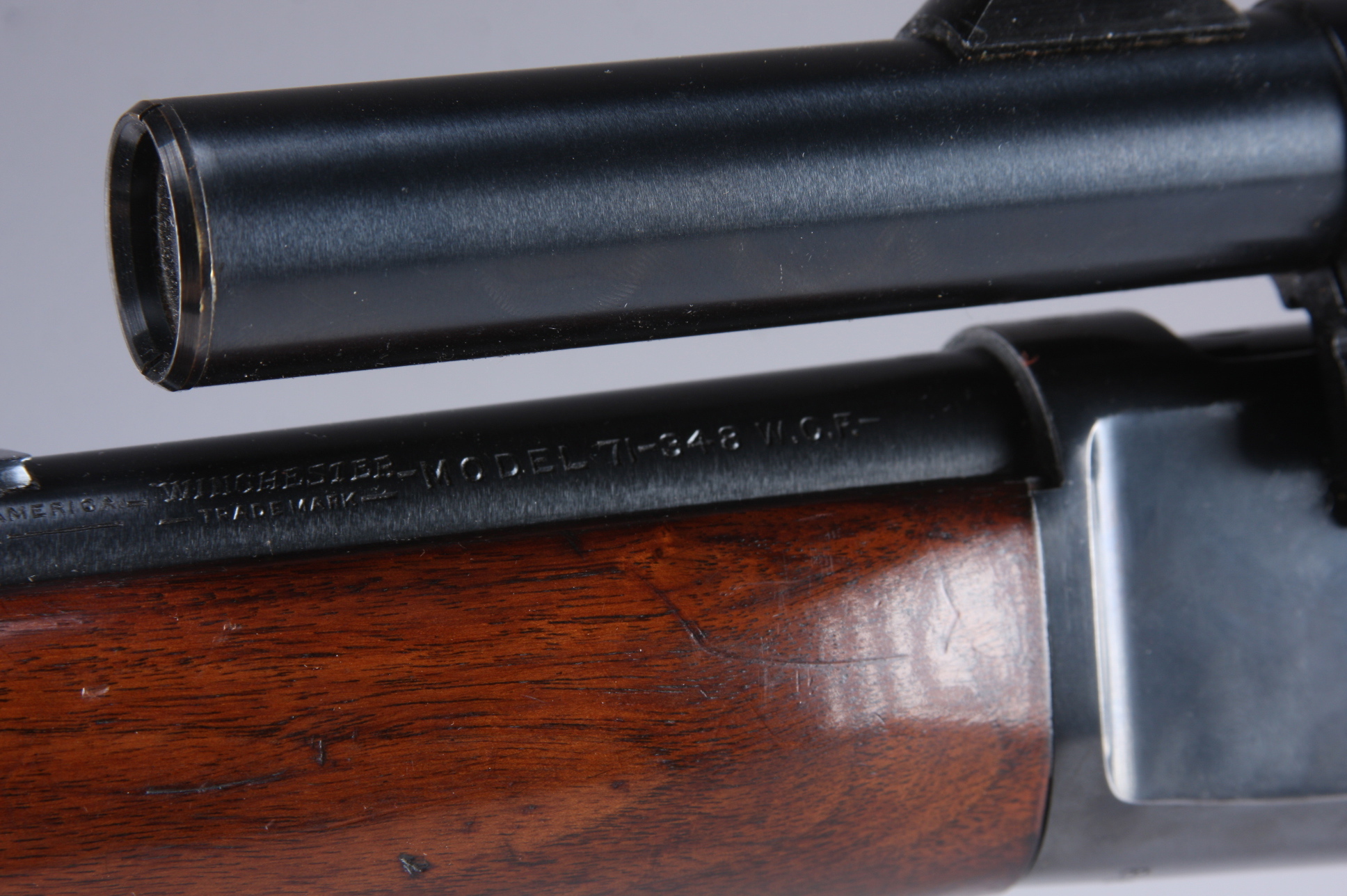 Winchester Model 71 WCF .348 Caliber rifle | EBTH