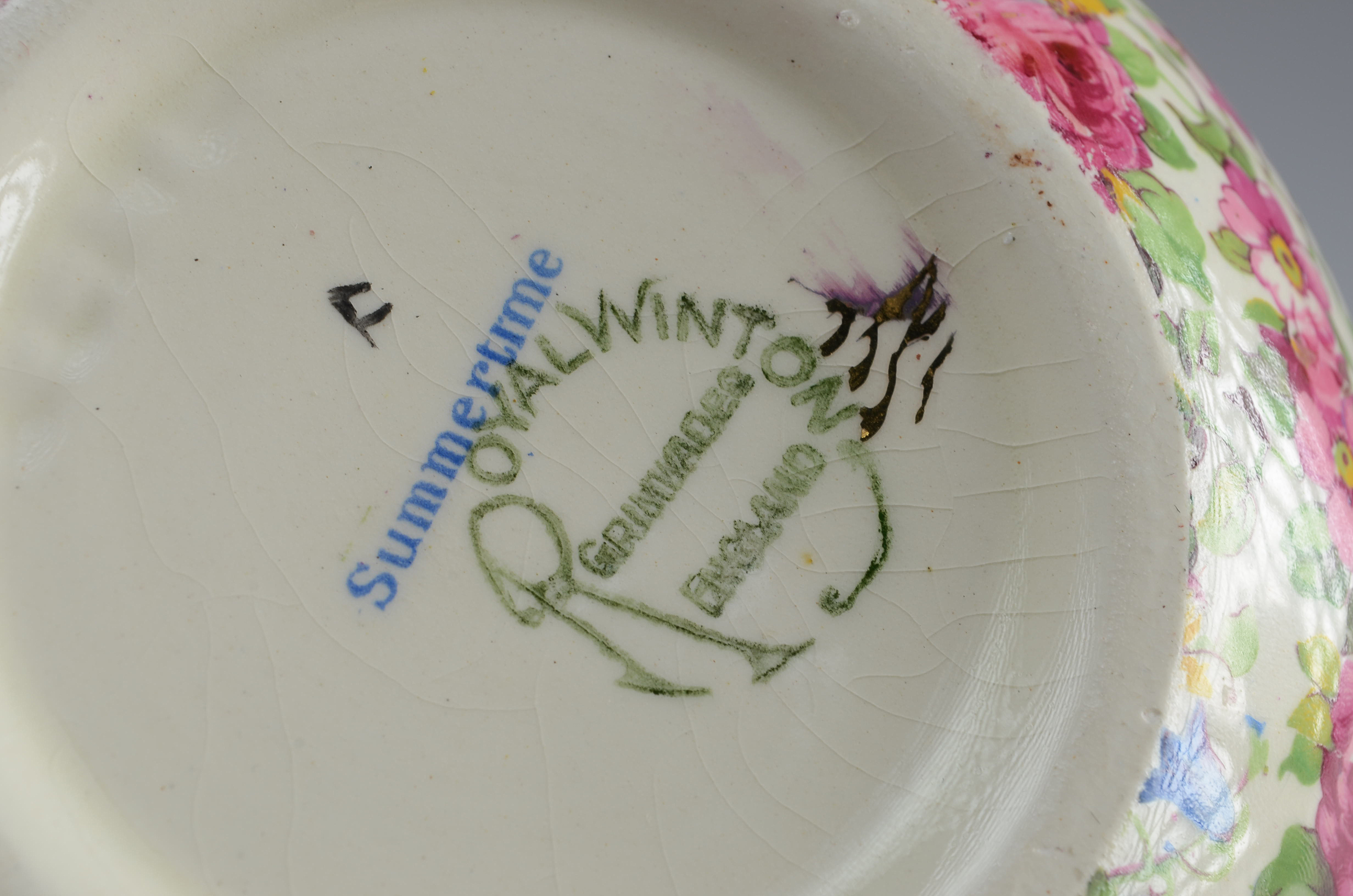 Royal Winton Grimwades "Summertime" Chintz teapot EBTH