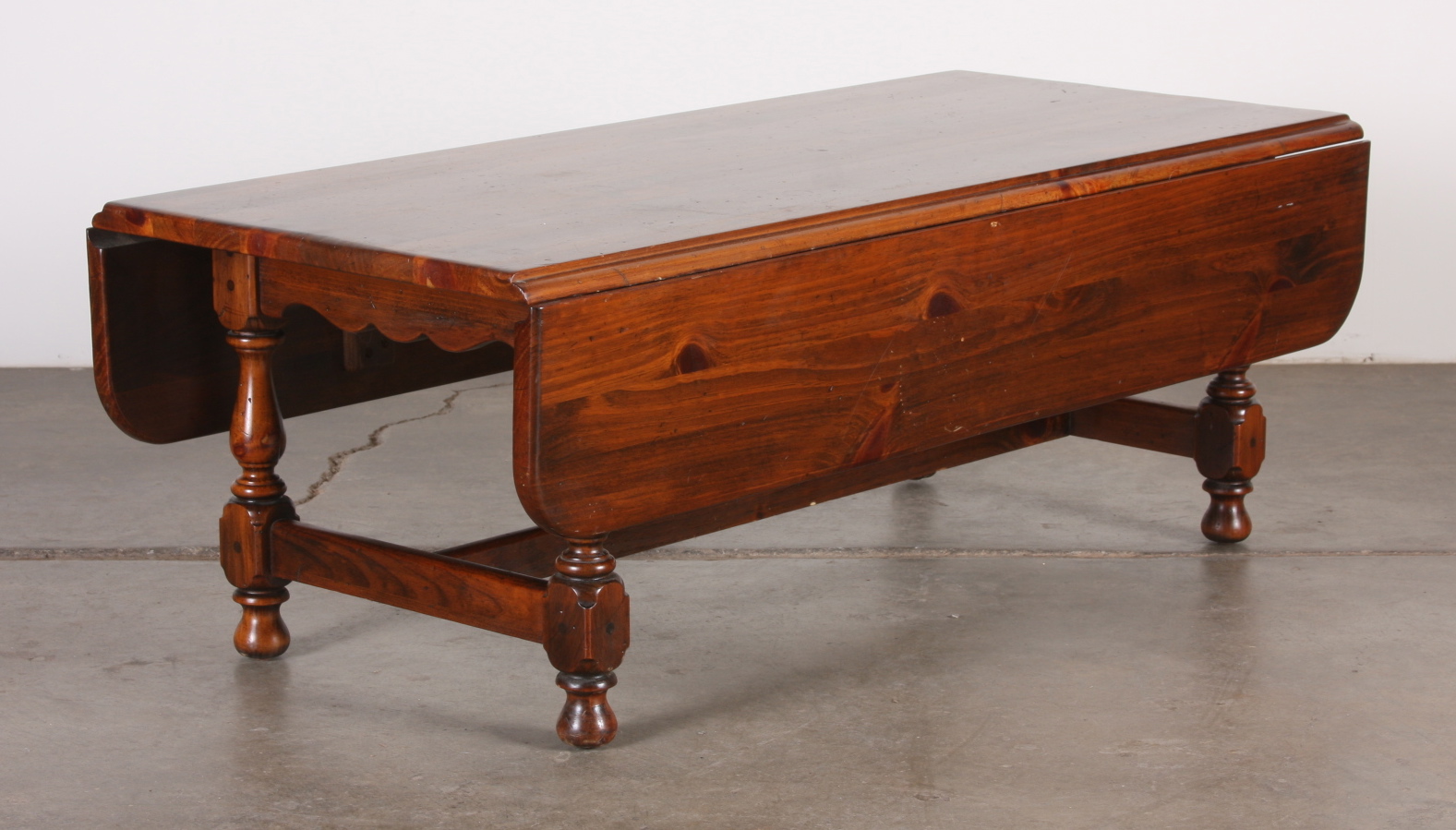 Pine Drop Leaf Coffee Table EBTH