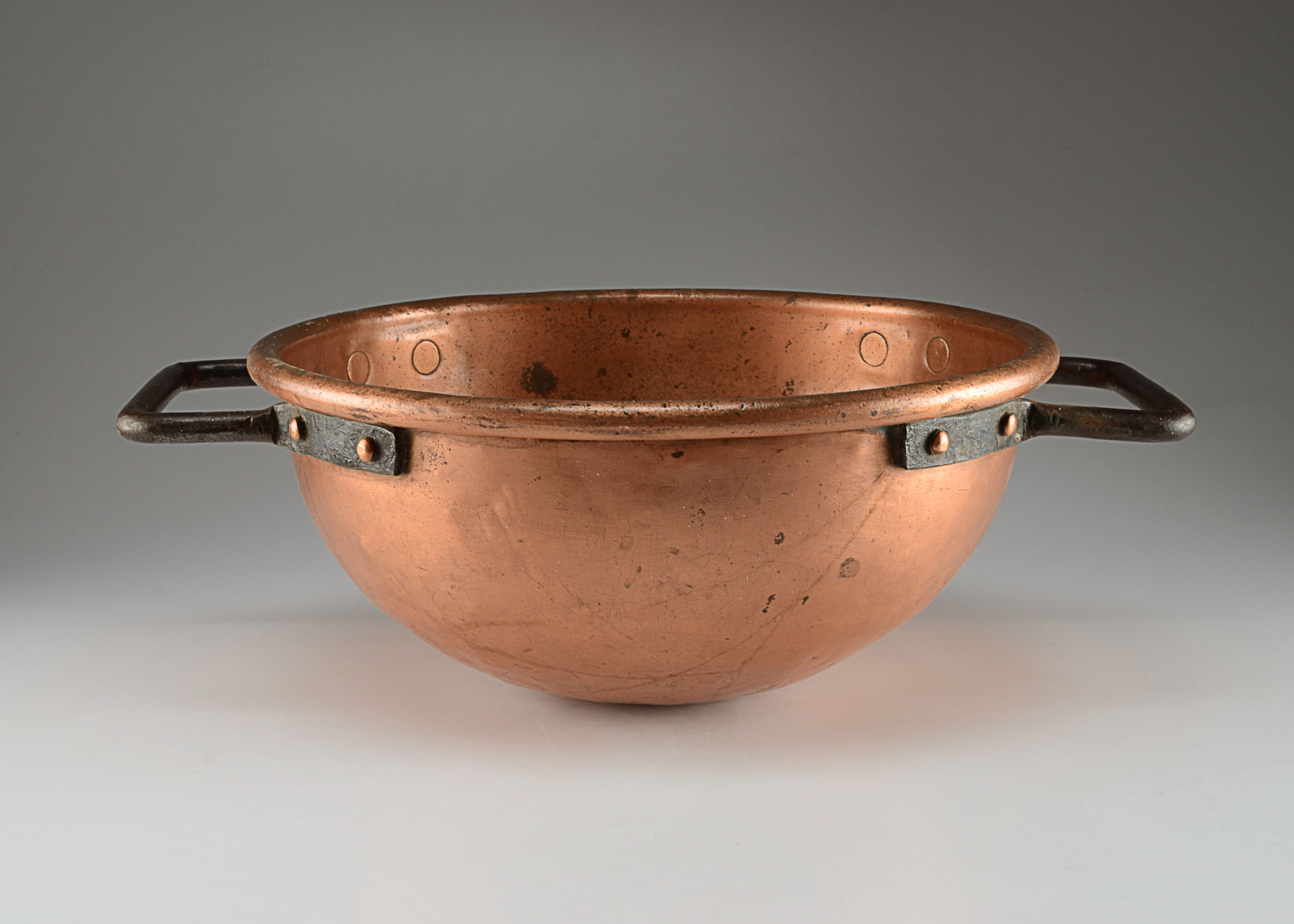 Copper Double Handled Fudge Kettle EBTH