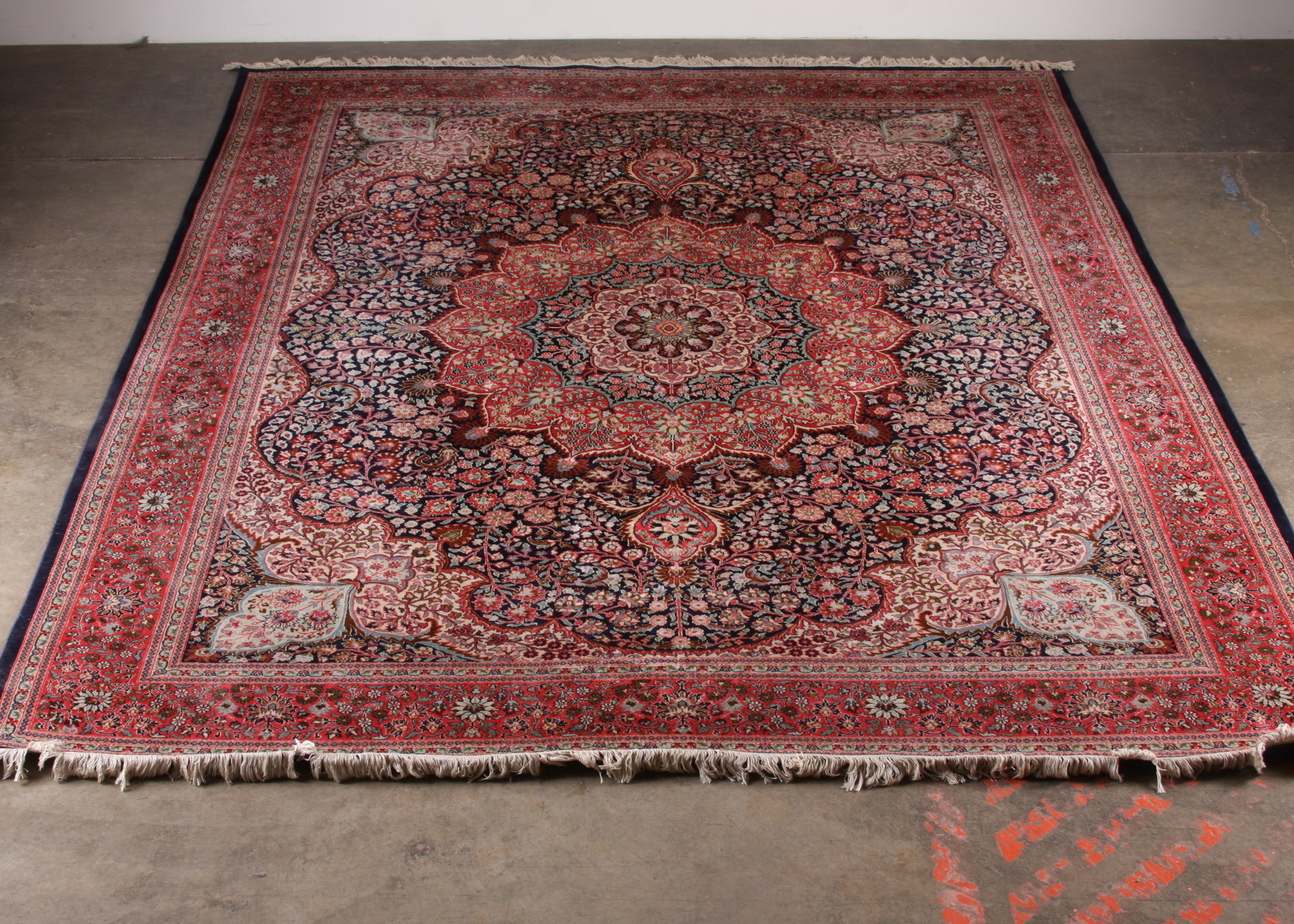 Striking Turkish Silk Hereke Rug EBTH