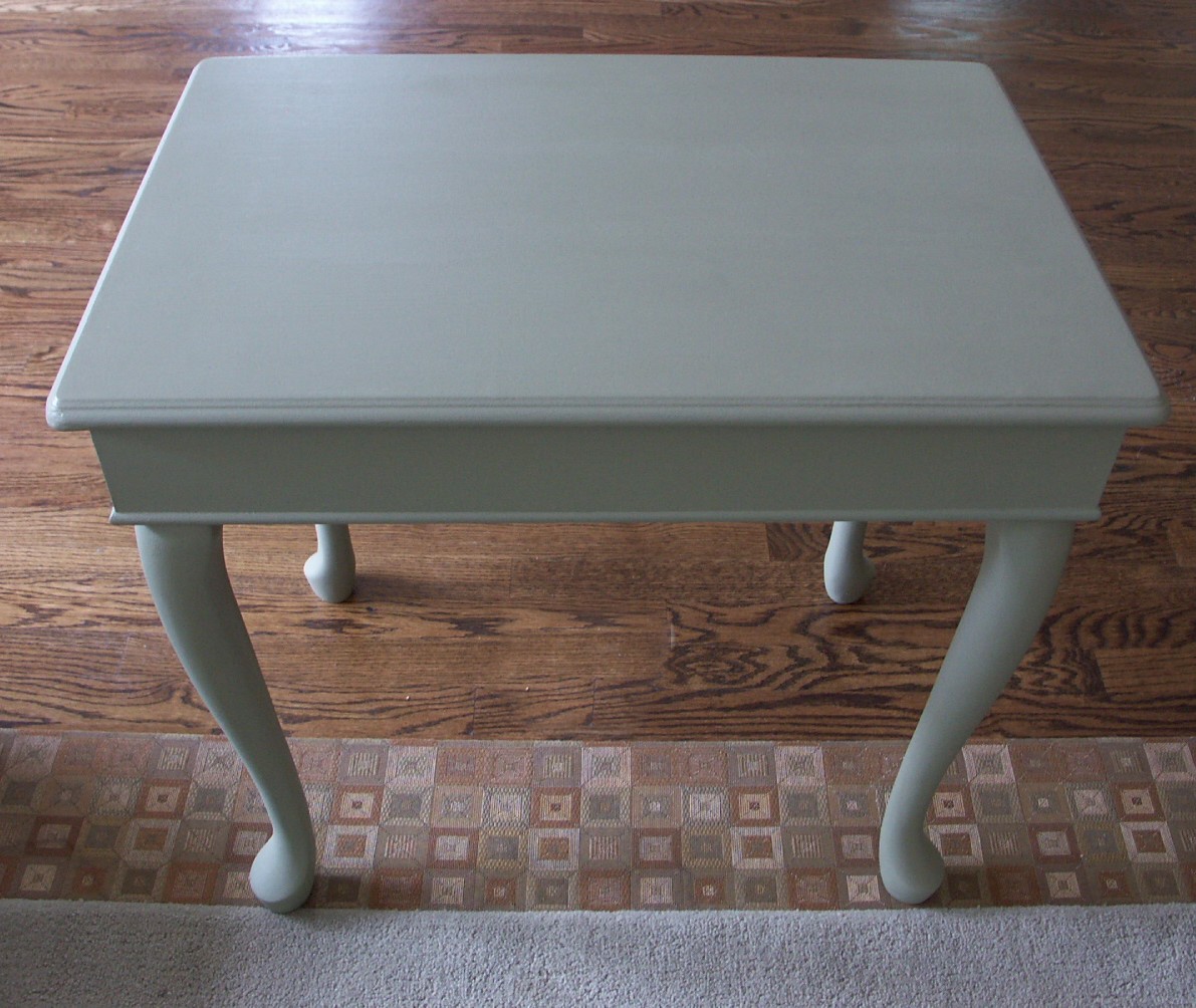 Sage Green Side Table EBTH