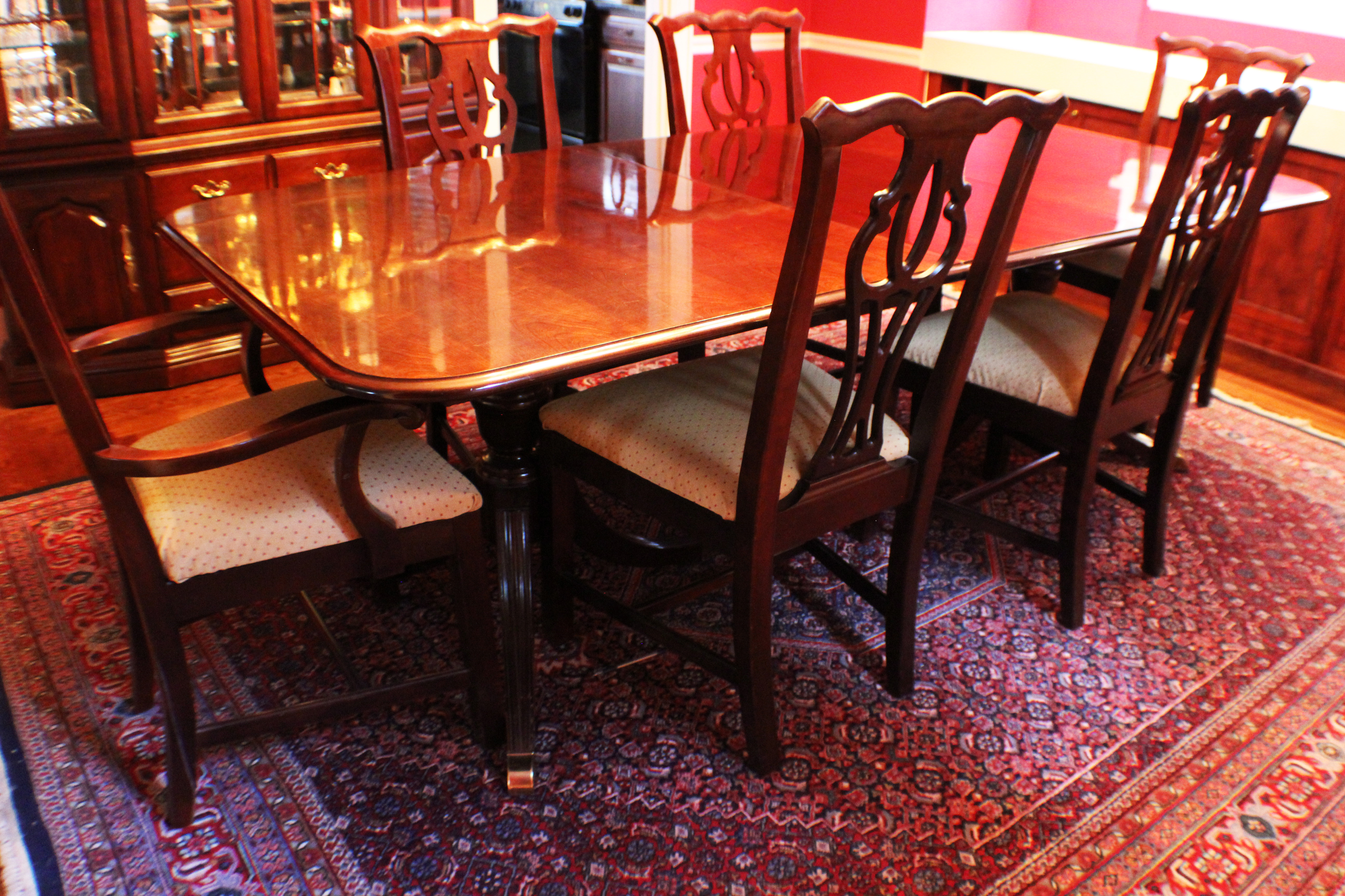 Thomasville Cherry Formal Dining Room Set Cherry Tables & Chairs EBTH