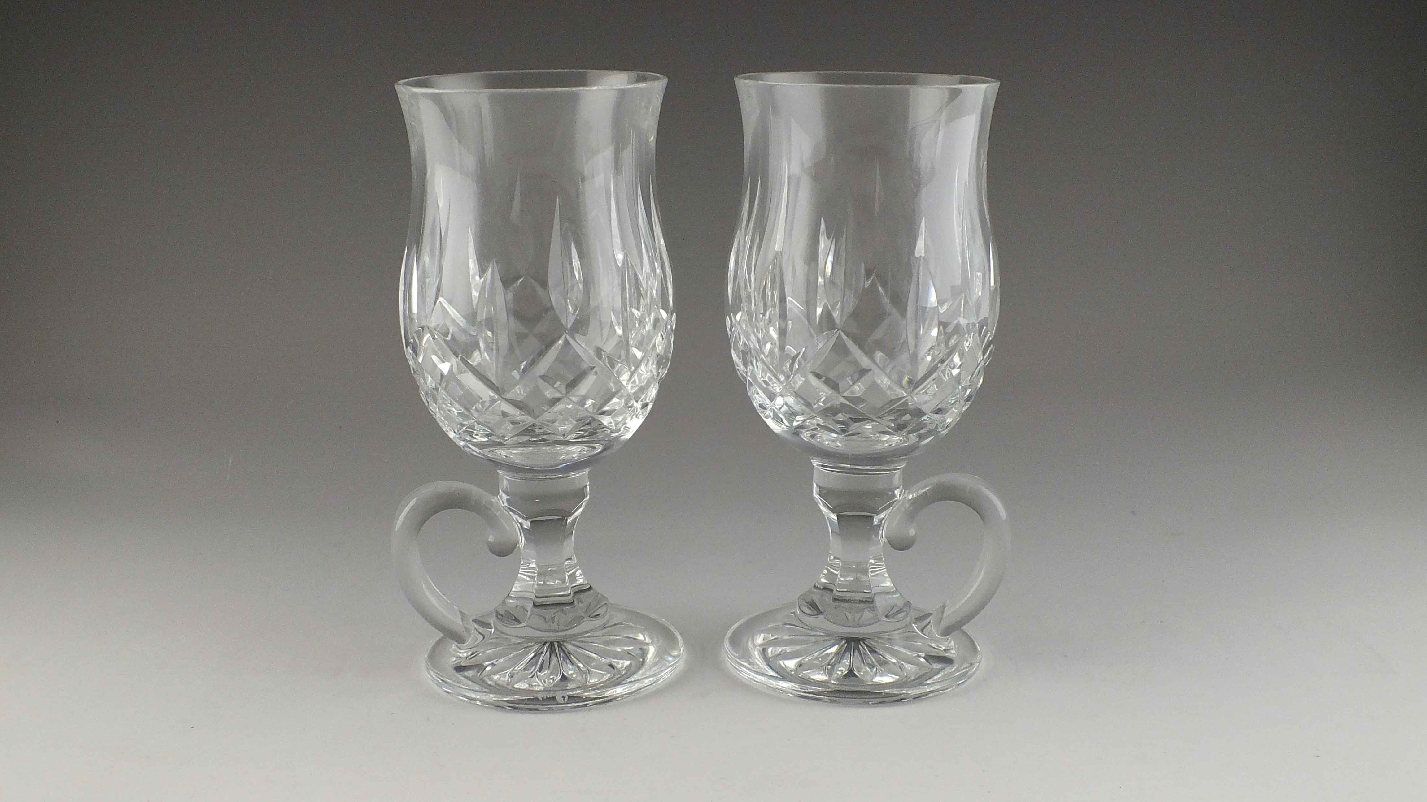 Pair of Waterford Irish Coffee Crystal Mugs EBTH