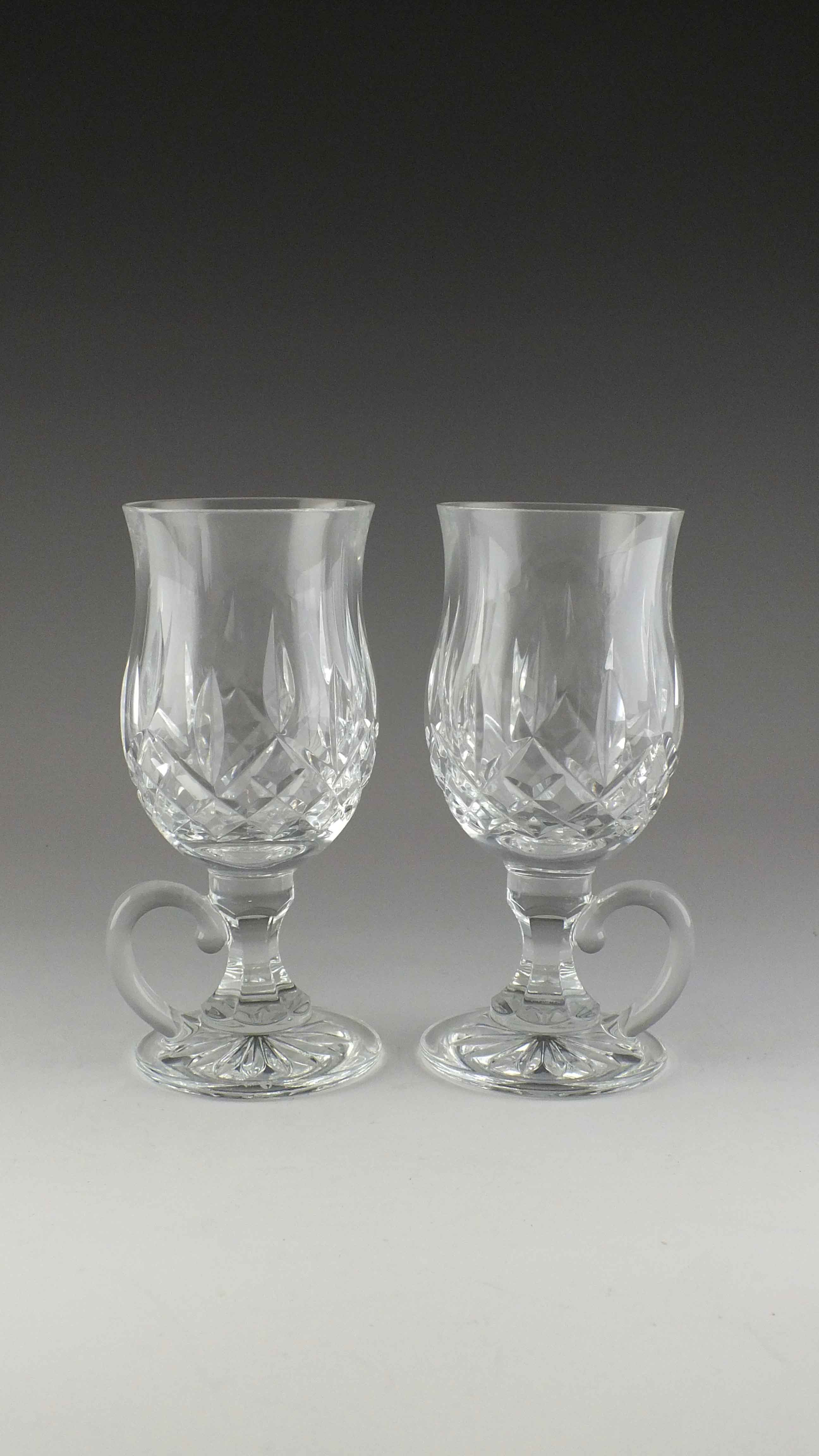 Pair of Waterford Irish Coffee Crystal Mugs EBTH