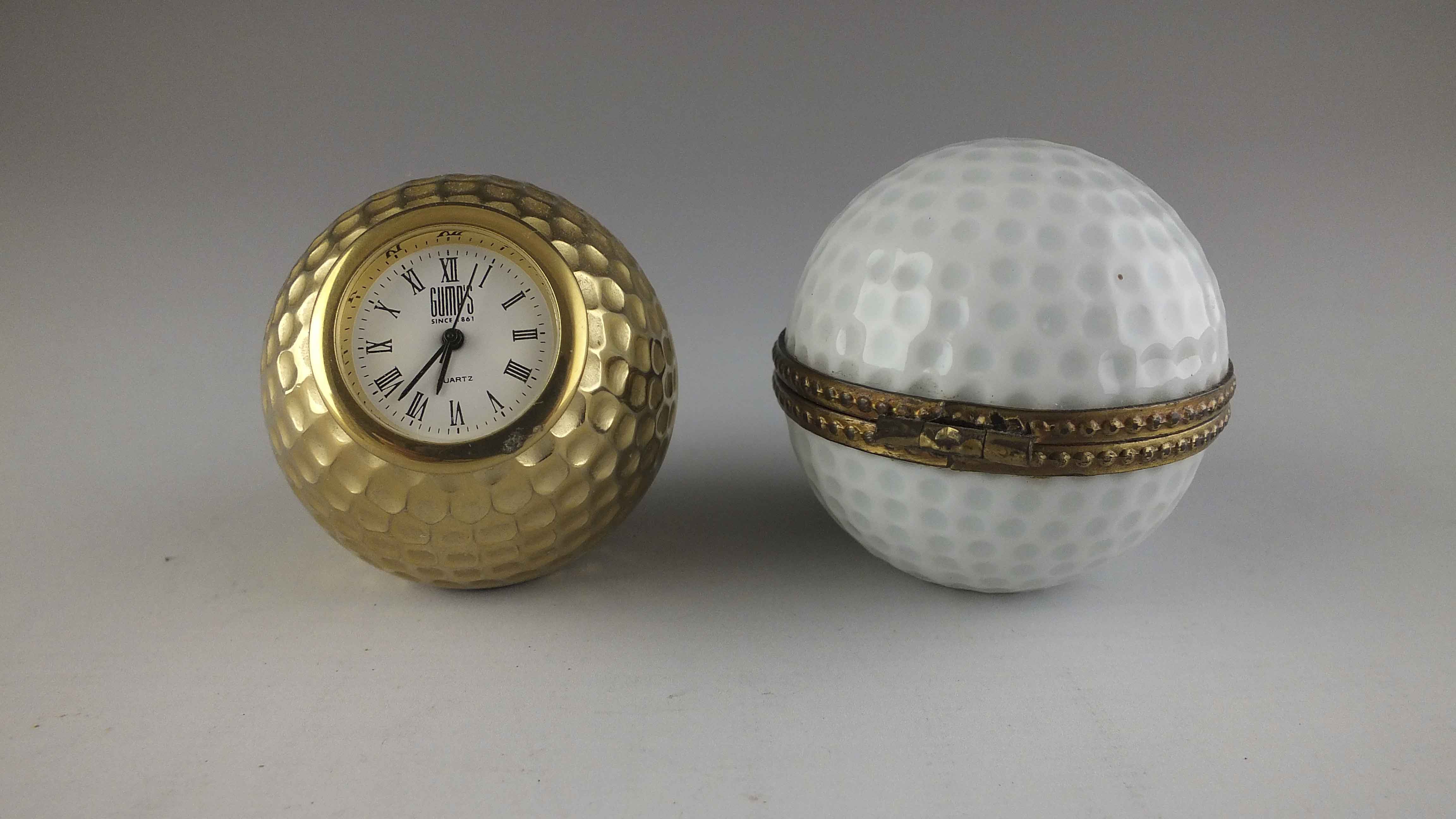 Limoges Box with Golf Theme and More EBTH