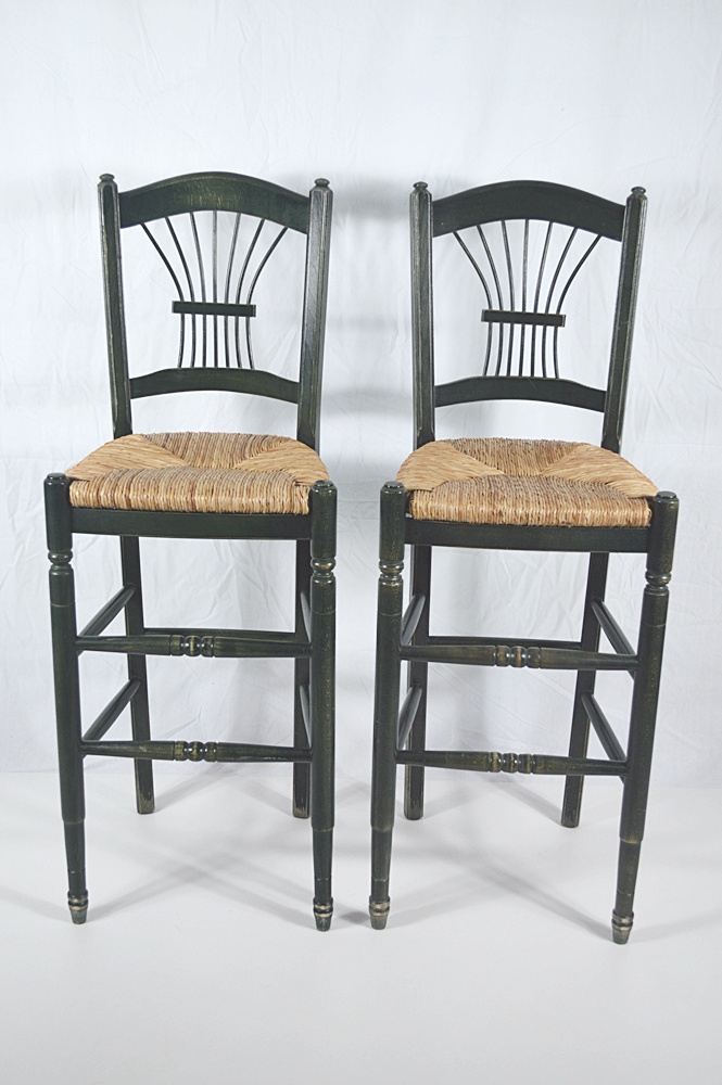 Pair of Lillian August Bar Stools EBTH