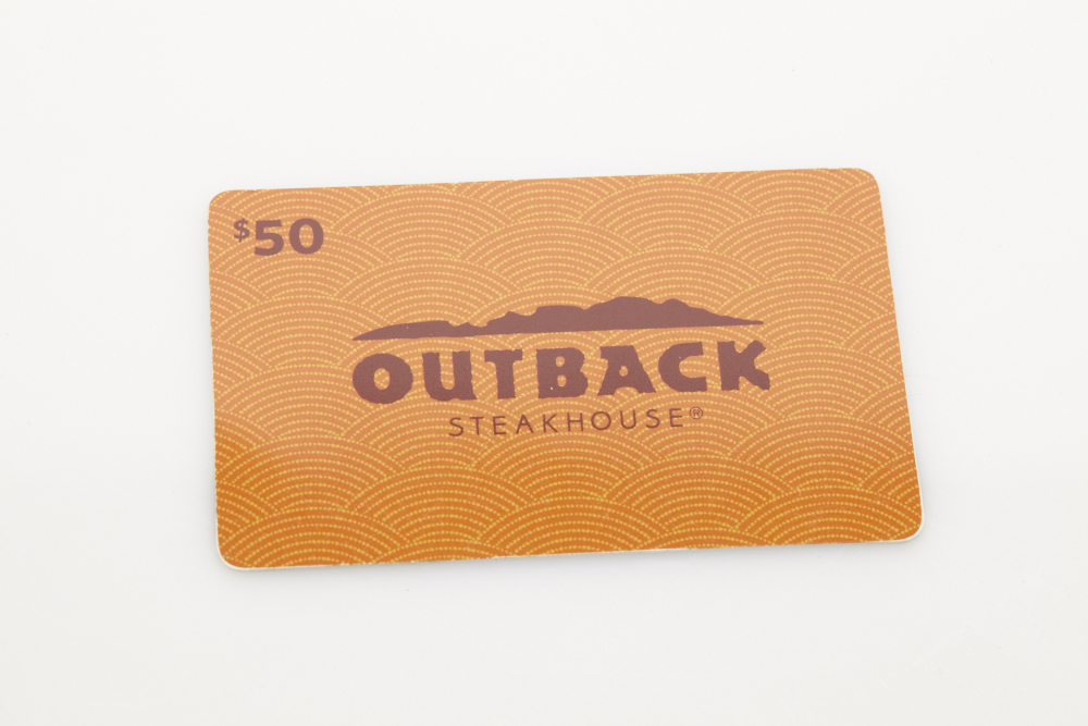 Outback Steaks 50 Gift Certificate EBTH