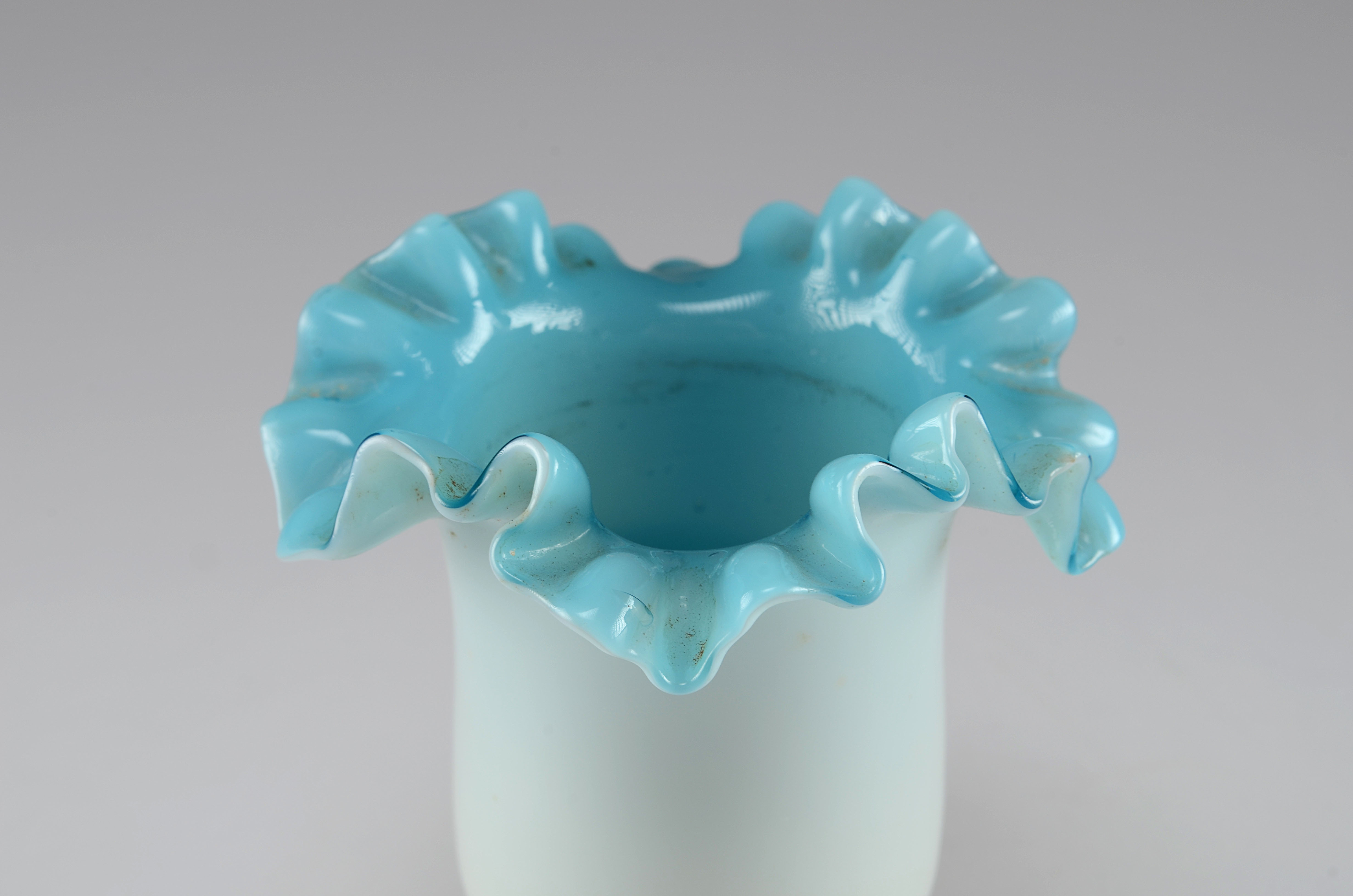 Cased Glass Toothpick Holder EBTH