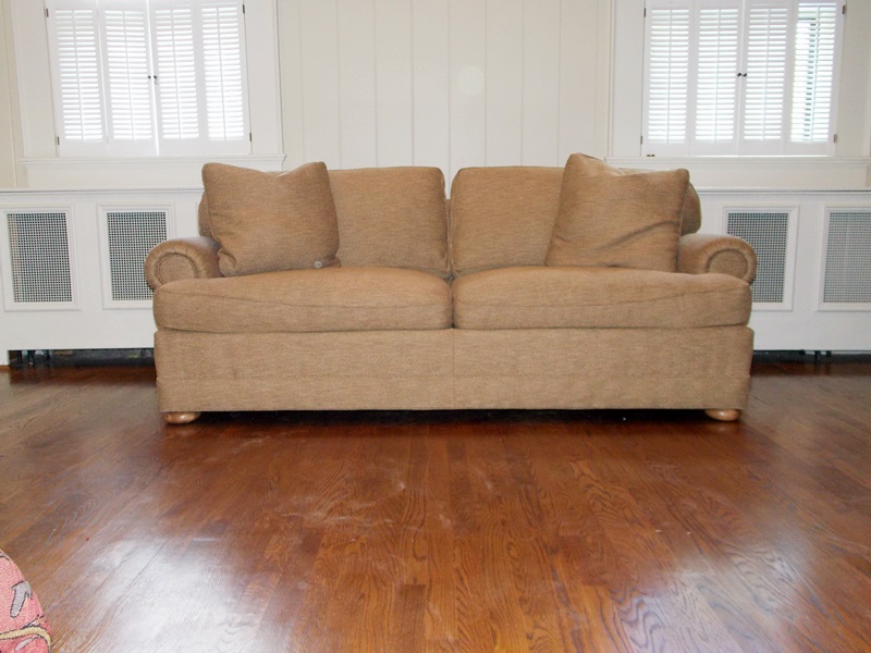 Bespoke Eisenhour Sofa with Spring Down Cushions EBTH