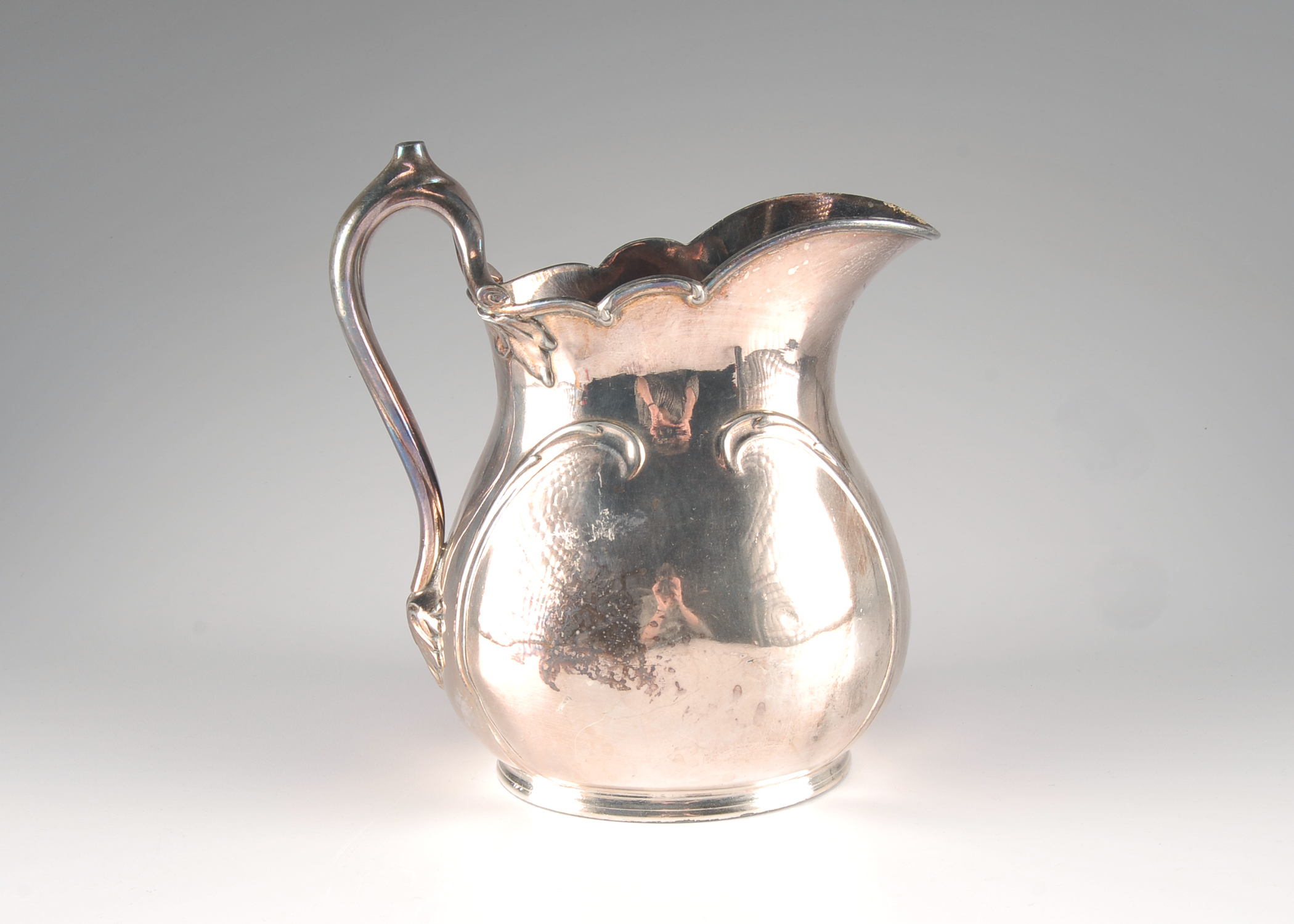 Antique Redfield and Rice Silver Plate Pitcher EBTH