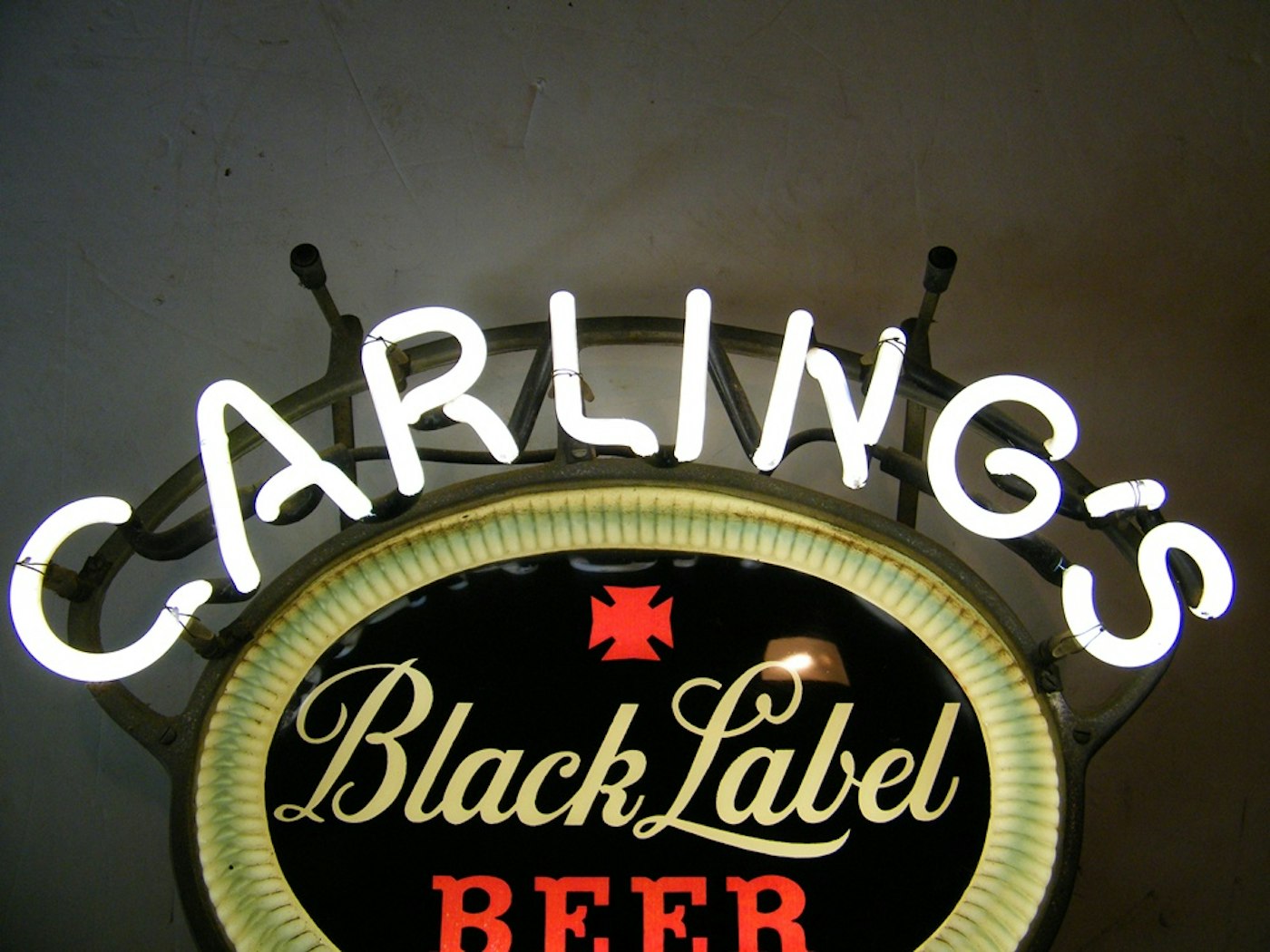 Carling's Black Label Beer Sign : EBTH