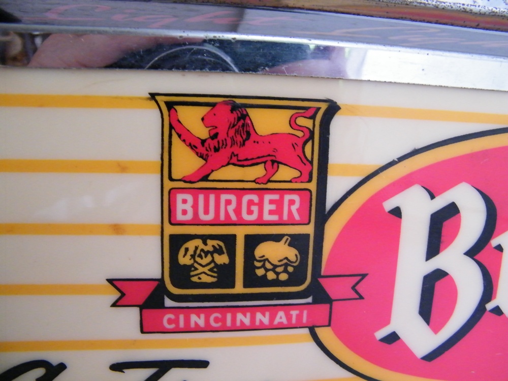 Burger Beer Rotating Beer Sign | EBTH
