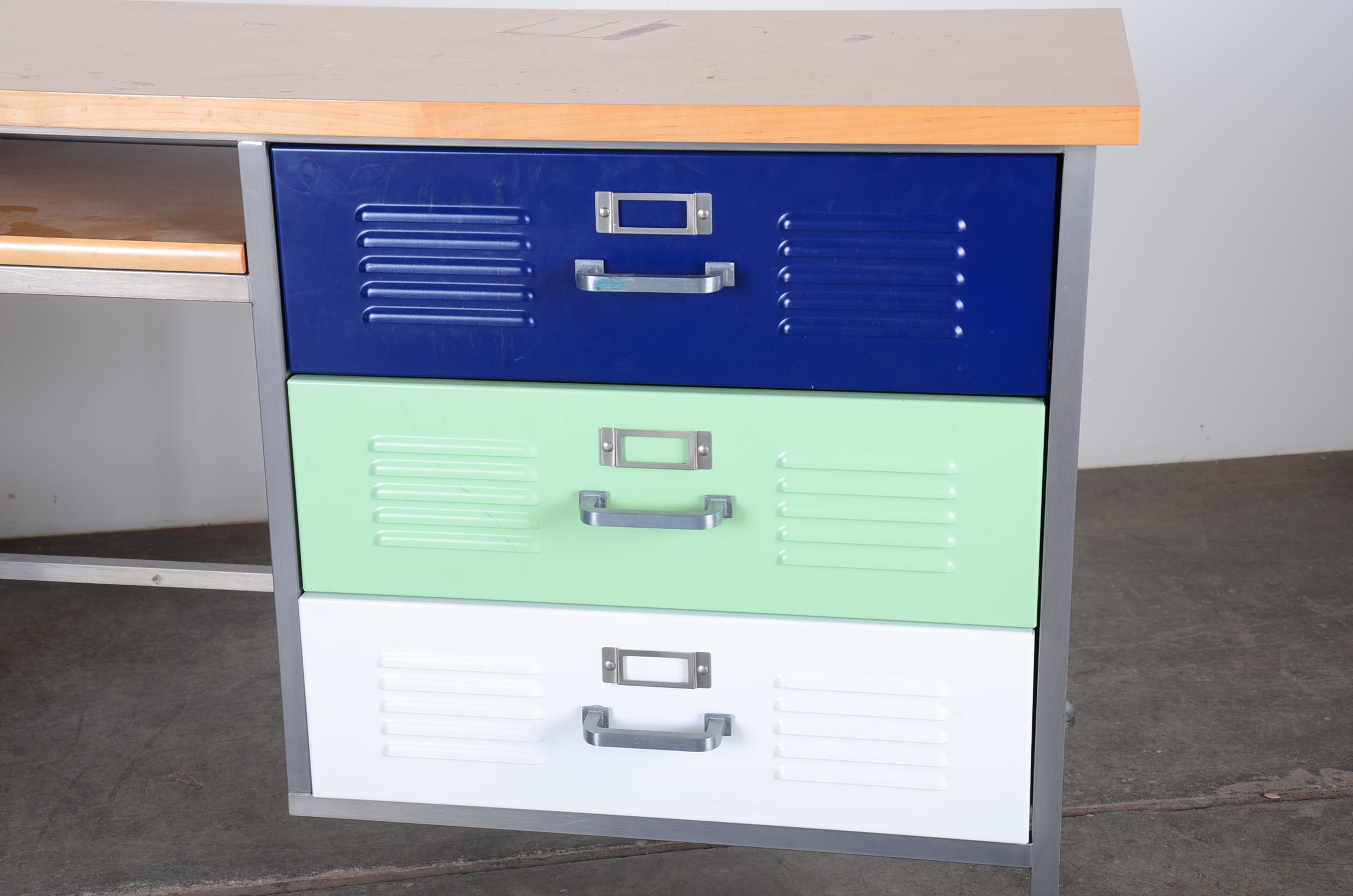 Pottery Barn Teen Locker Desk set. EBTH