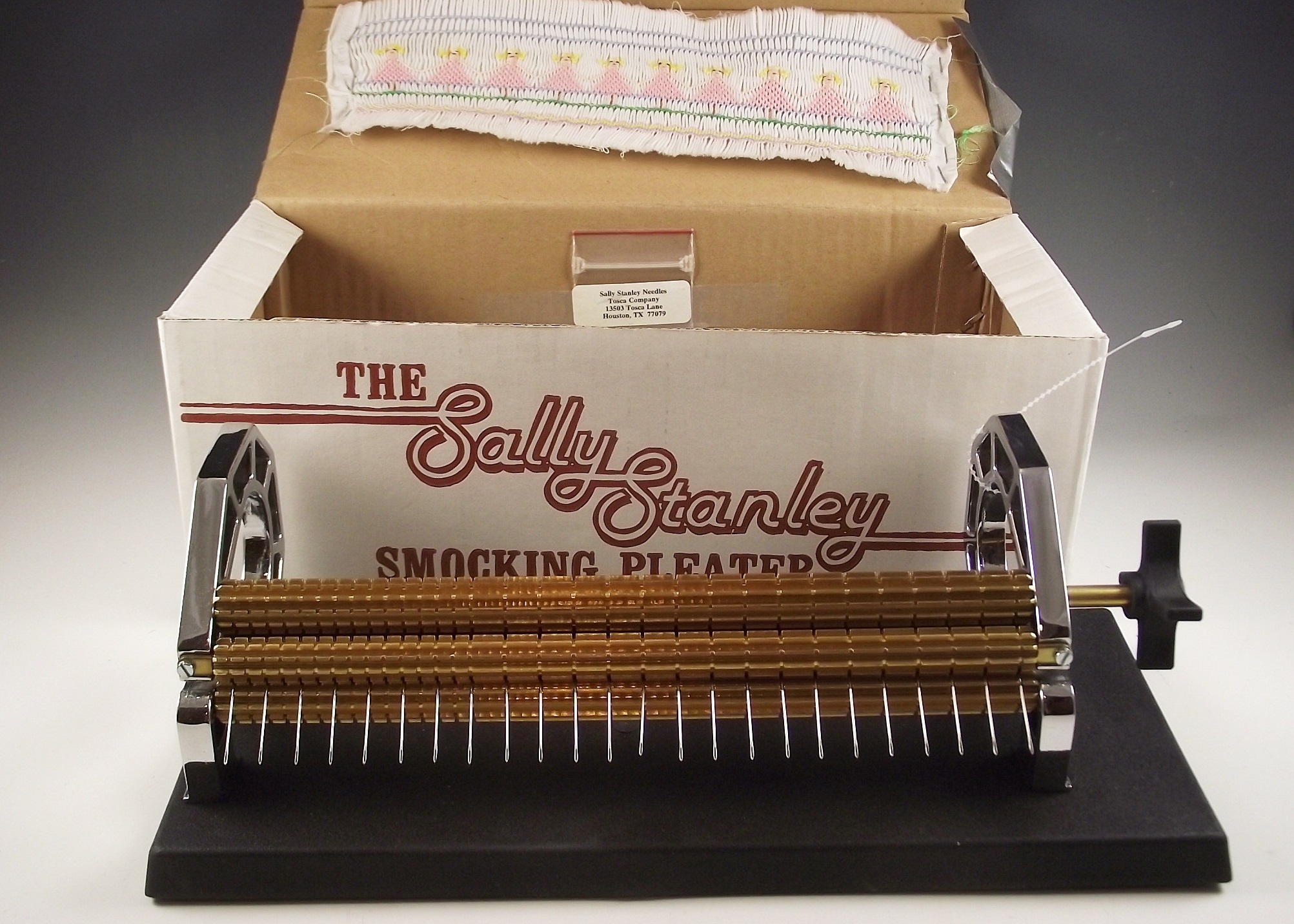 The Sally Stanley Smocking Pleater machine. | EBTH