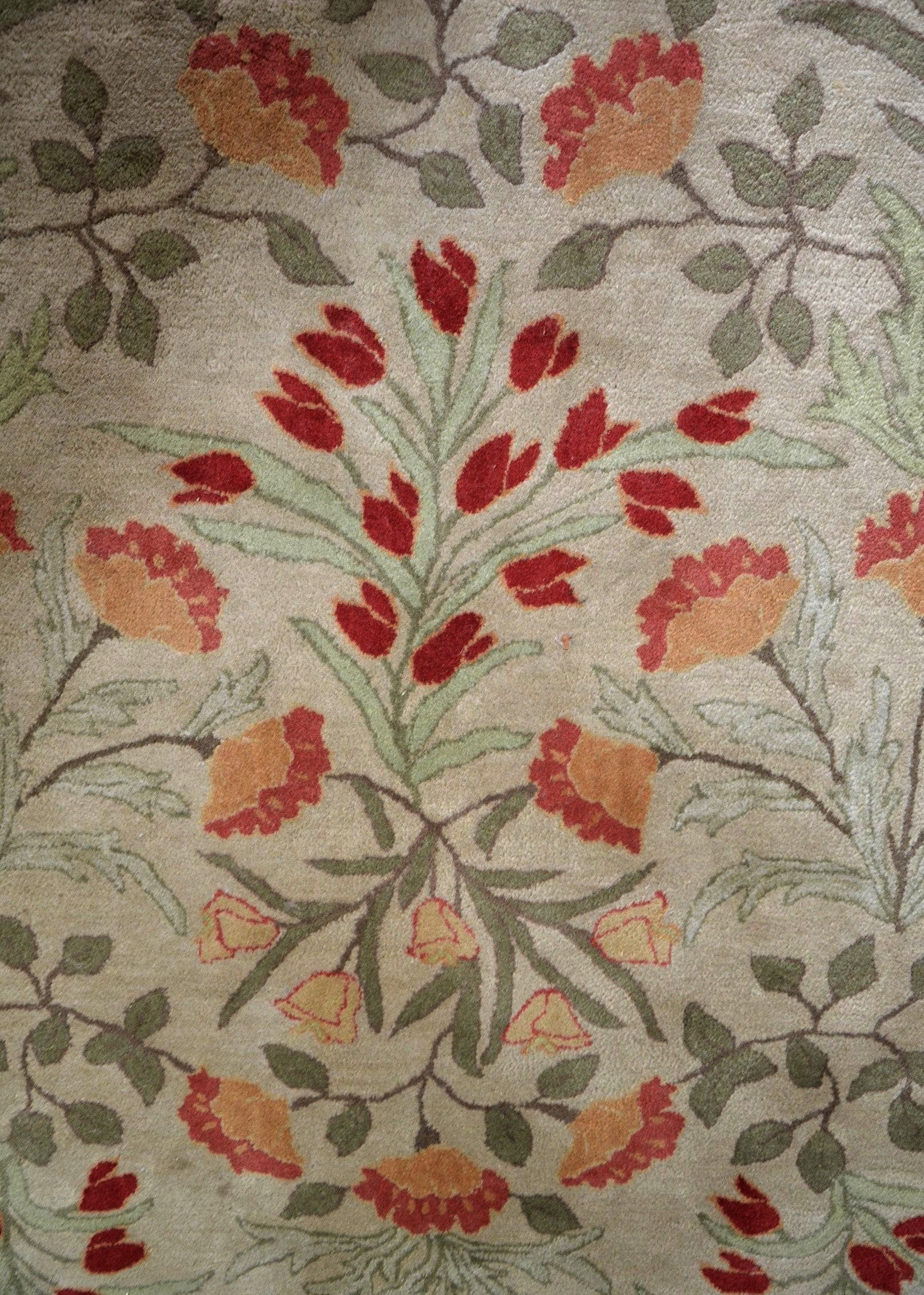 Pottery Barn Adeline Sage wool area rug. EBTH