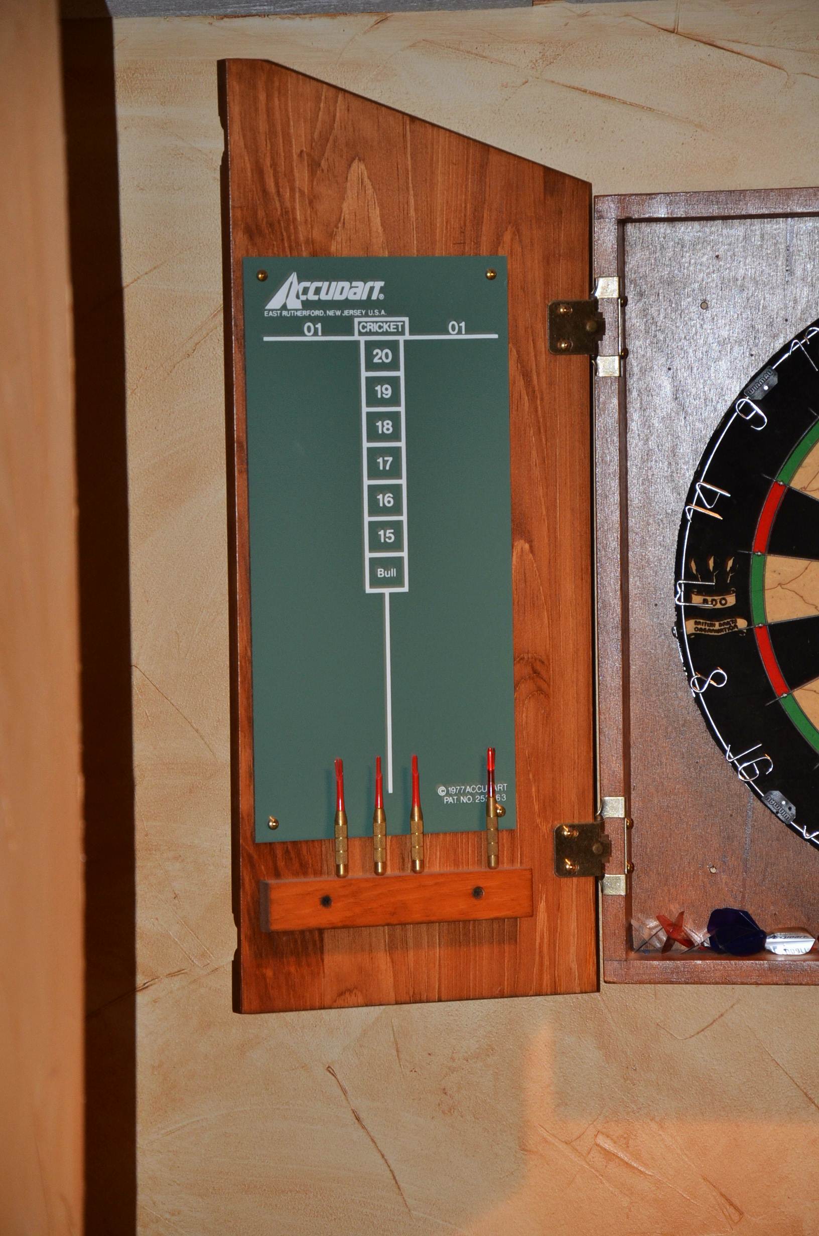 Accudart dart game wall system. EBTH